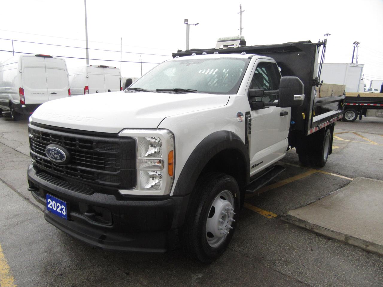 2023 Ford F-550 4X4 DIESEL 12FT STEEL DUMP BOX Photo4