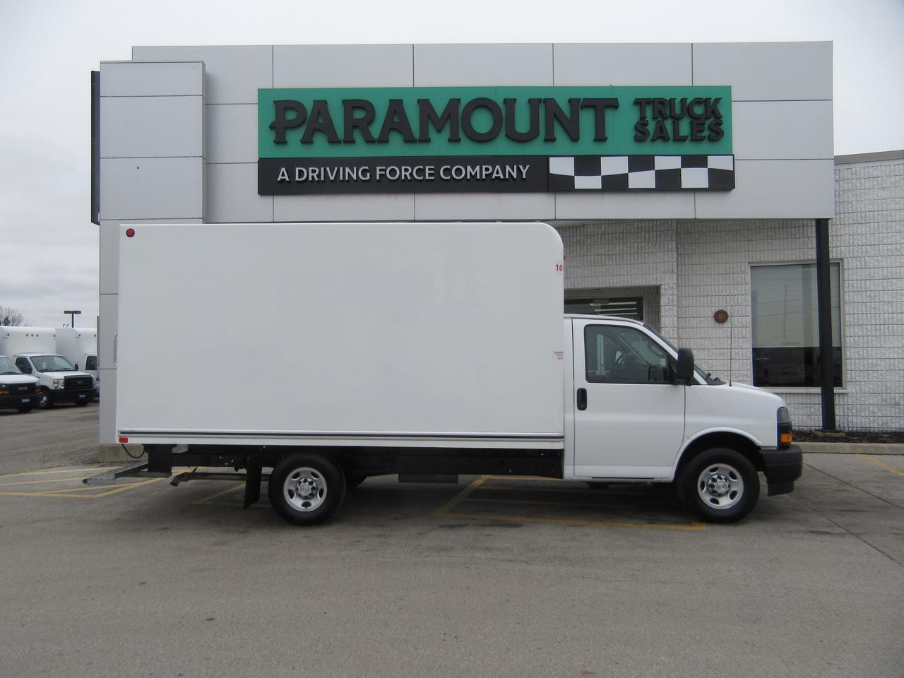 2023 Chevrolet Express 3500 14FT CUBE VAN WITH RAMP Photo
