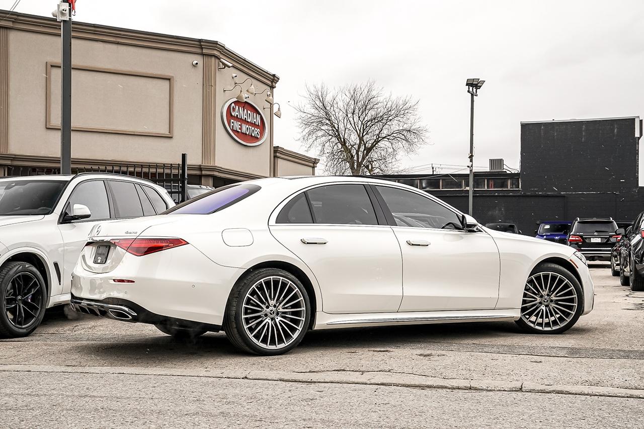2022 Mercedes-Benz S-Class S 500 4MATIC|AMG PKG|HUD|MASSAGE|SOFT CLOSE| Photo4