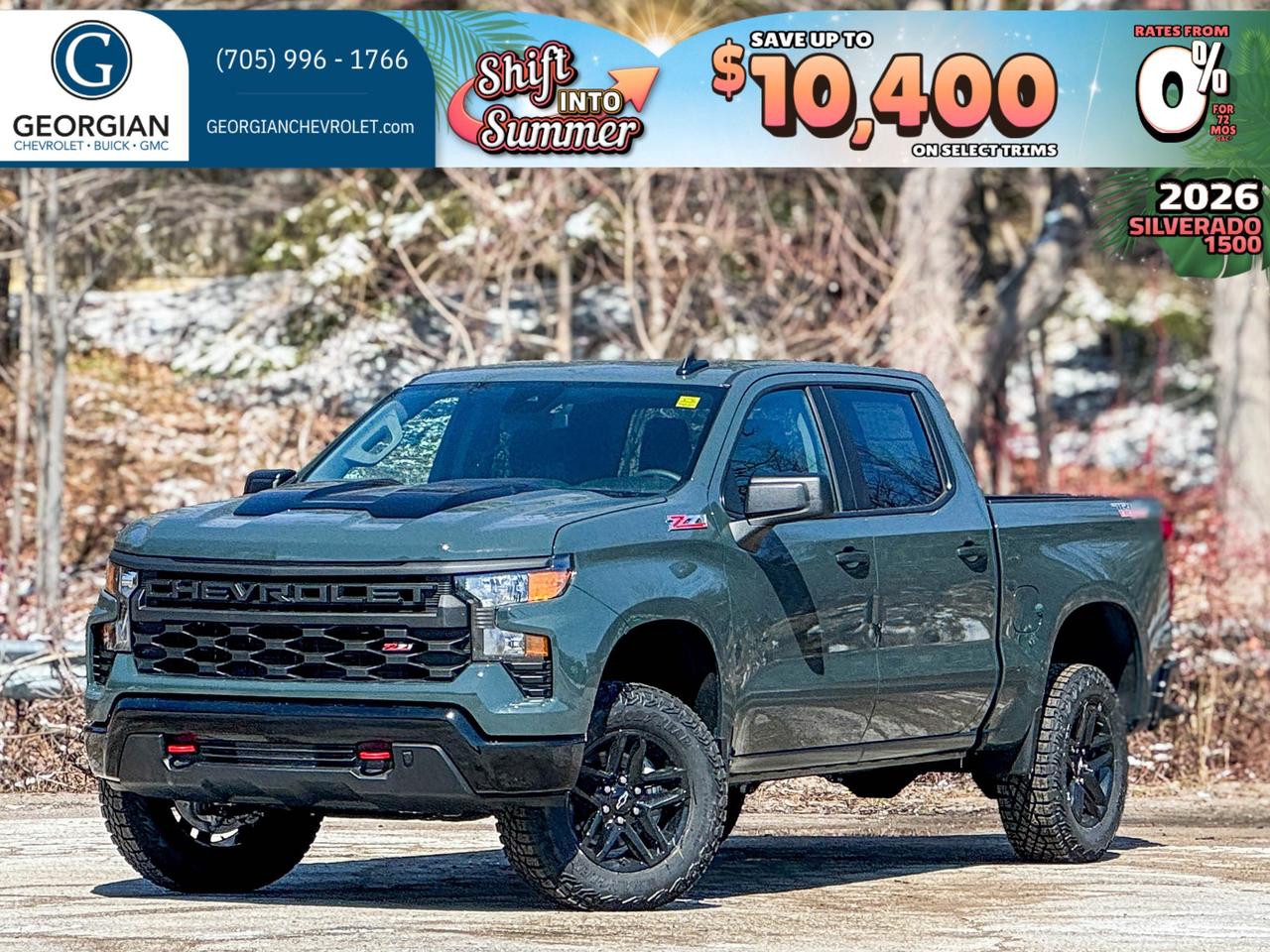2026 Chevrolet Silverado 1500 Custom Trail Boss Photo