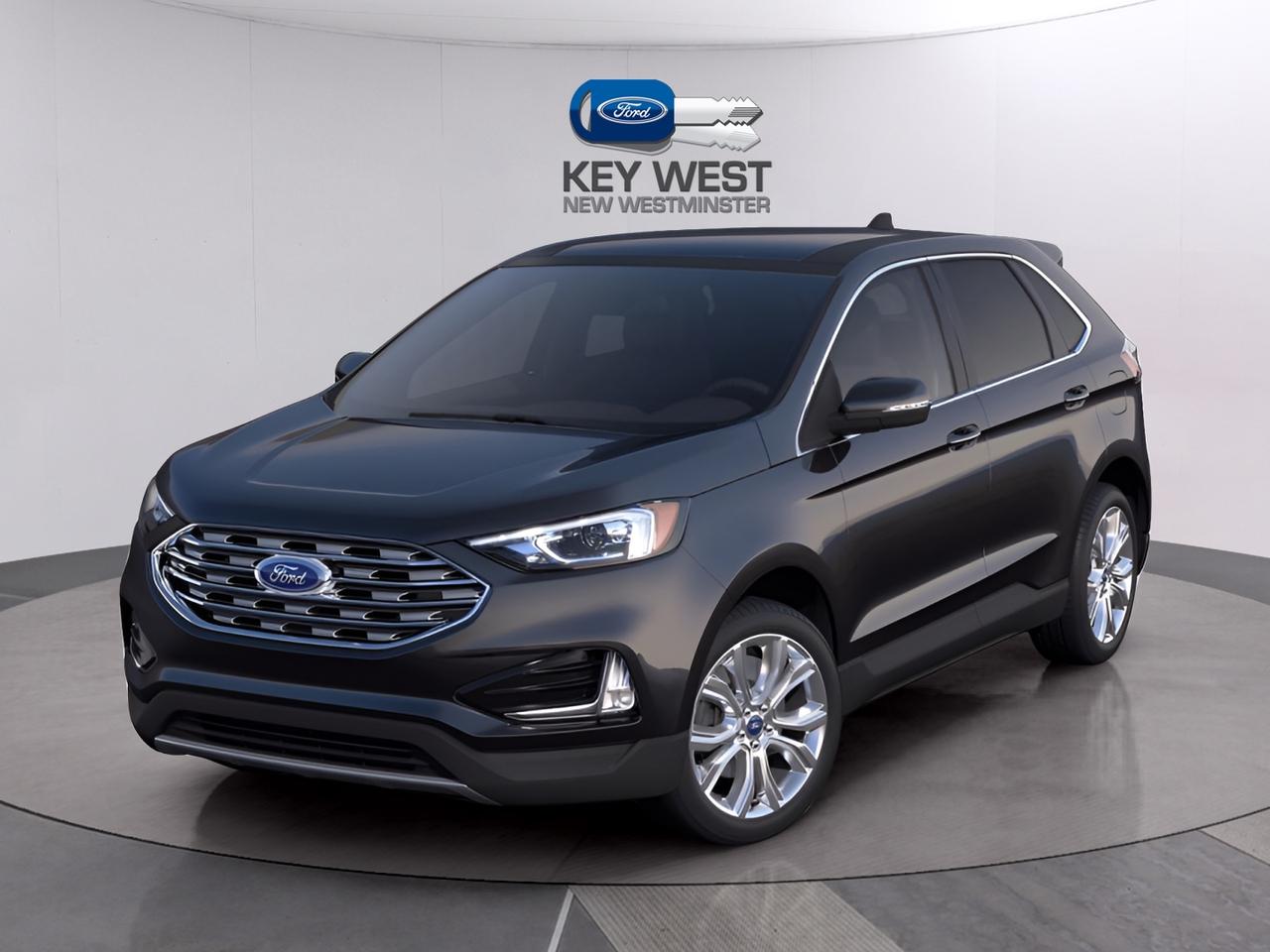 <p>Looking for a stylish and capable SUV thats ready for anything? Check out this used 2024 Ford Edge Titanium, available now at Key West Ford! This all-wheel-drive crossover is packed with features designed to elevate your driving experience, from its sleek design to its advanced technology. With only 54,206 KM on the odometer, this Edge is practically brand new and ready to hit the road with you. Its the perfect blend of practicality and luxury, offering a comfortable and connected ride for you and your passengers.</p>
<p>This Ford Edge Titanium is loaded with features to make every drive enjoyable. Here are five that really stand out:</p>
<ul>
<li><strong>Ford Co-Pilot360:</strong> Drive with confidence thanks to this suite of safety features, including a reverse camera, pre-collision assist with automatic emergency braking, and blind spot information system.</li>
<li><strong>Voice Activated Dual Zone Front Automatic Air Conditioning:</strong> Stay comfortable no matter the weather with this climate control system.</li>
<li><strong>Power Liftgate:</strong> Easily access the cargo area with the touch of a button.</li>
<li><strong>FordPass Connect 4G Mobile Hotspot:</strong> Stay connected on the go with built-in Wi-Fi.</li>
<li><strong>Premium Sound System:</strong> Enjoy your favourite music with the 12-speaker sound system.</li>
</ul>
<p>Visit Key West Ford today to experience this exceptional SUV for yourself!</p>
<p><strong><em>Powered by AutoIntelligence™</em></strong>
Vehicle information has been generated using artificial intelligence and is provided for informational purposes only. While efforts are made to ensure accuracy, please confirm all details directly with the dealer.</p>
<p>Experience peace of mind with our Buy With Confidence program! This vehicle comes with a comprehensive mechanical and safety inspection, Carfax report, and full disclosure. We are committed to transparent pricing. The advertised price excludes fees: $699 Documentation, $349 Registration/Insurance Transfer, $695 Finance Administration Fee (if applicable), and taxes. As BCs #1 Volume Dealer and #1 for Customer Experience on DealerRater, we prioritize your satisfaction. See Key West Ford for complete details. Book your test drive today!&nbsp; Dealer #7485</p>