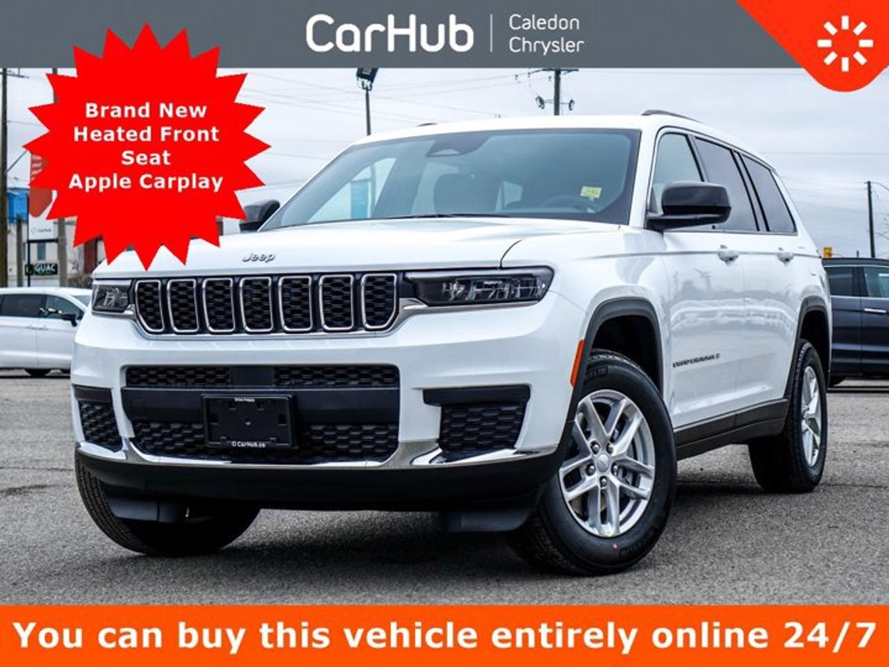 <p>Tried-and-true, this Brand New 2026 Jeep Grand Cherokee L Laredo X 4x4 6 Passenger Seating, lets you cart everyone and everything you need. Tire Specific Low Tire Pressure Warning, Side Impact Beams, Selec-Terrain ABS And Driveline Traction Control, Rear Child Safety Locks, ParkView Backup Camera.Our advertised prices are for consumers (i.e. end users) only.</p><p> </p><p> </p><p>Let the Jeep Grand Cherokee L X 4x4  6 Passenger Put Your Familys Safety First <br />ParkSense Rear Parking Sensors, Outboard Front Lap And Shoulder Safety Belts -inc: Height Adjusters and Pretensioners, Jeep Connect Emergency Sos Capability, Forward Collision Warning-Plus, Electronic Stability Control (ESC) And Roll Stability Control (RSC), Dual Stage Driver And Passenger Seat-Mounted Side Airbags, Dual Stage Driver And Passenger Front Airbags, Driver And Passenger Knee Airbag, Curtain 1st, 2nd And 3rd Row Airbags, Cross Path Detection, Collision Mitigation-Front, Blind Spot Detection Blind Spot, Airbag Occupancy Sensor, Active Lane Management Lane Keeping Assist, Active Lane Management Lane Departure Warning.</p><p> </p><p>Loaded with Additional Options</p><p>Power Sunroof</p><p>Remote Start System</p><p>4G LTE Wi-Fi Hot Spot</p><p>Heated Steering Wheel</p><p>Apple CarPlay Capable</p><p>Adaptive Cruise Control</p><p>ParkView Backup Camera</p><p>Blind Spot Detection Blind Spot</p><p>Hands-Free Phone Communication</p><p>Driver And Passenger Heated Front Seat</p><p>Active Lane Management Lane Keeping Assist</p><p>Active Lane Management Lane Departure Warning</p><p>12-Way Power Driver Seat -inc: Power Recline, Height Adjustment, Fore/Aft Movement, Cushion Tilt and Power 4-Way Lumbar Support, Selectable Tire Fill Alert, Remote Start System, 3rd-Row USB Charging Ports, 115-Volt Auxiliary Power Outlet, Rain-Sensing Windshield Wipers, Classic Theme, Wireless Charging Pad, 2nd-Row Floor Pad w/Cup Holders, Power Liftgate, Laredo X Classic, Voice Activated Dual Zone Front Automatic Air Conditioning, Vinyl Door Trim Insert, Valet Function, USB Mobile Projection, Trip Computer,</p><p> </p><p>These options are based on an incoming vehicle, so detailed specs and pricing may differ. Please inquire for more information.</p><p> </p><p>Drive Happy with CarHub<br />*** All-inclusive, upfront prices -- no haggling, negotiations, pressure, or games</p><p>*** Purchase or lease a vehicle and receive a $1000 CarHub Rewards card for service</p><p>*** All available manufacturer rebates have been applied and included in our sale price</p><p>*** Purchase this vehicle fully online on CarHub websites</p><p> </p><p>Transparency Statement<br />Online prices and payments are for finance purchases -- please note there is a $850 finance/lease fee. Cash purchases for used vehicles have a $2,350 surcharge (the finance price + $2,350), however cash purchases for new vehicles only have tax and licensing extra -- no surcharge. NEW vehicles priced at over $100,000 including add-ons or accessories are subject to the additional federal luxury tax. While every effort is taken to avoid errors, technical or human error can occur, so please confirm vehicle features, options, materials, and other specs with your CarHub representative. This can easily be done by calling us or by visiting us at the dealership. CarHub used vehicles come standard with 1 key. If we receive more than one key from the previous owner, we include them with the vehicle. Additional keys may be purchased at the time of sale. Ask your Product Advisor for more details. Payments are only estimates derived from a standard term/rate on approved credit. Terms, rates and payments may vary. Prices, rates and payments are subject to change without notice. Please see our website for more details.</p><br/><br/><p> This Jeep Grand Cherokee L delivers a Regular Unleaded V-6 3.6 L/220 engine powering this Automatic transmission. TRANSMISSION: 8-SPEED TORQUEFLITE AUTOMATIC  (STD), QUICK ORDER PACKAGE 22P LAREDO X  -inc: Engine: 3.6L Pentastar VVT V6 w/ESS, Transmission: 8-Speed TorqueFlite Automatic, Selectable Tire Fill Alert, Remote Start System, 3rd-Row USB Charging Ports, 115-Volt Auxiliary Power Outlet, Rain-Sensing Windshield Wipers, Classic Theme, Wireless Charging Pad, 2nd-Row Floor Pad w/Cup Holders, Power Liftgate, Laredo X Classic, MONOTONE PAINT. <p> This Jeep Grand Cherokee L Features the Following Options <br /> ENGINE: 3.6L PENTASTAR VVT V6 W/ESS  (STD), BRIGHT WHITE, Wheels: 18 x 8 Aluminum, Voice Activated Dual Zone Front Automatic Air Conditioning, Vinyl Door Trim Insert, Valet Function, USB Mobile Projection, Trip Computer, Transmission w/Driver Selectable Mode and Sequential Shift Control w/Steering Wheel Controls, Towing Equipment -inc: Trailer Sway Control. </p> <p>Drive Happy with CarHub<br>*** All-inclusive, upfront prices  no haggling, negotiations, pressure, or games*** Purchase or lease a vehicle and receive a $1000 CarHub Rewards card for service *** All available manufacturer rebates have been applied and included in our sale price*** Purchase this vehicle fully online on CarHub websites</p> <p>Transparency Statement<br>USED VEHICLES:Online prices and payments are for finance purchases  please note there is a $850 safety certification fee. if not Certified, then as per OMVIC Regulations the vehicle is deemed to be not drivable and Not Certified. Cash purchases for used vehicles have a $2,350 surcharge which includes the safety certification (the finance price + $2,350).NEW VEHICLES:New financed vehicles are subject to an $ 850 Processing Fee. New cars priced at over $100,000 including add-ons or accessories are subject to the additional federal luxury tax.While every effort is taken to avoid errors, technical or human error can occur, so please confirm vehicle features, options, materials, and other specs with your CarHub representative. This can easily be done by calling us or by visiting us at the dealership. CarHub used vehicles come standard with 1 key. If we receive more than one key from the previous owner, we include them with the vehicle. Additional keys may be purchased at the time of sale. Ask your Product Advisor for more details. Payments are only estimates derived from a standard term/rate on approved credit. Terms, rates and payments may vary. Prices, rates and payments are subject to change without notice. Please see our website for more details.</p>
