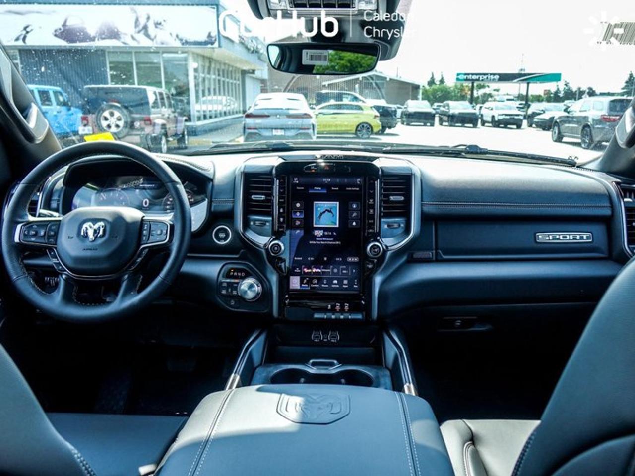 2026 RAM 1500 Sport Crew Cab 5'7" Box 5.7L HEMI V8 with eTorque DUAL-PANE PANORAMIC SUNROOF | STEEL SPORT HOOD | $6,235 IN FACTORY OPTIONS Photo1