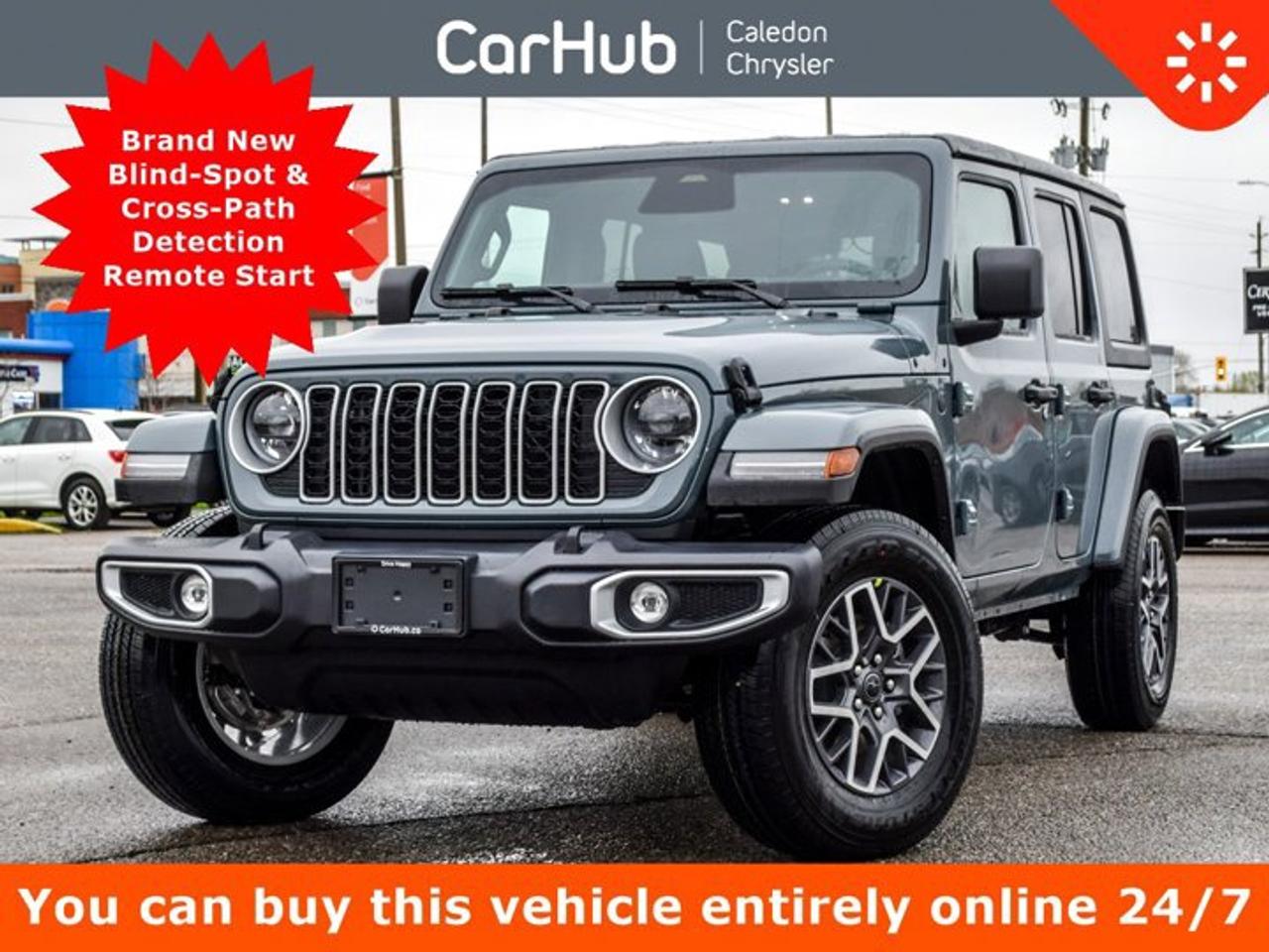 2026 Jeep Wrangler Sahara 4 Door Freedom 12.3"Displat Heated Front Seats Alloy Rims Photo0