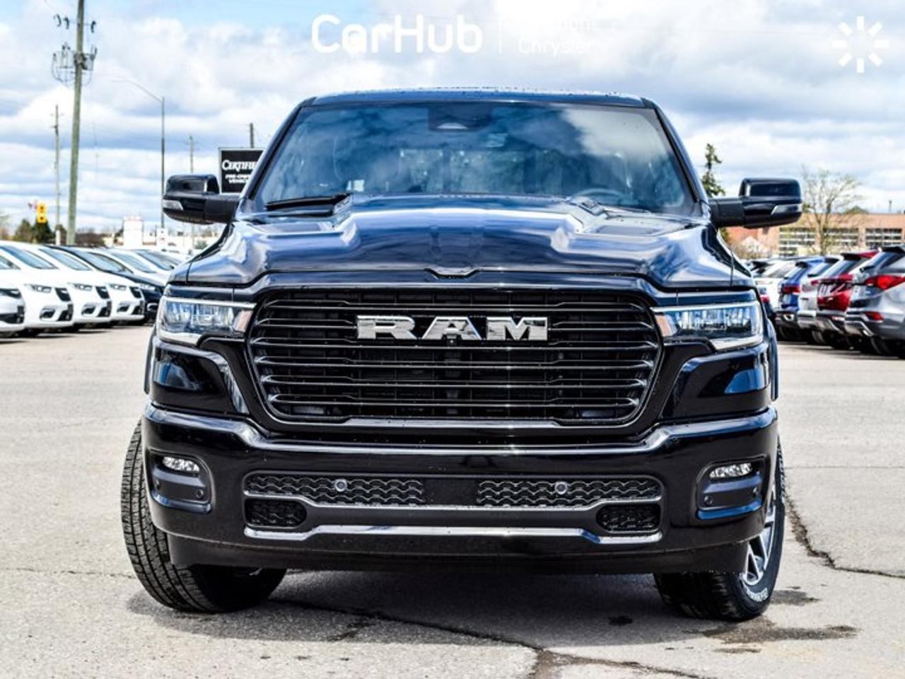 2026 RAM 1500 Laramie 4x4 Crew Cab 5'7" Box Pano Sunroof 14.4"Display 20"Alloy RimsLeather Photo