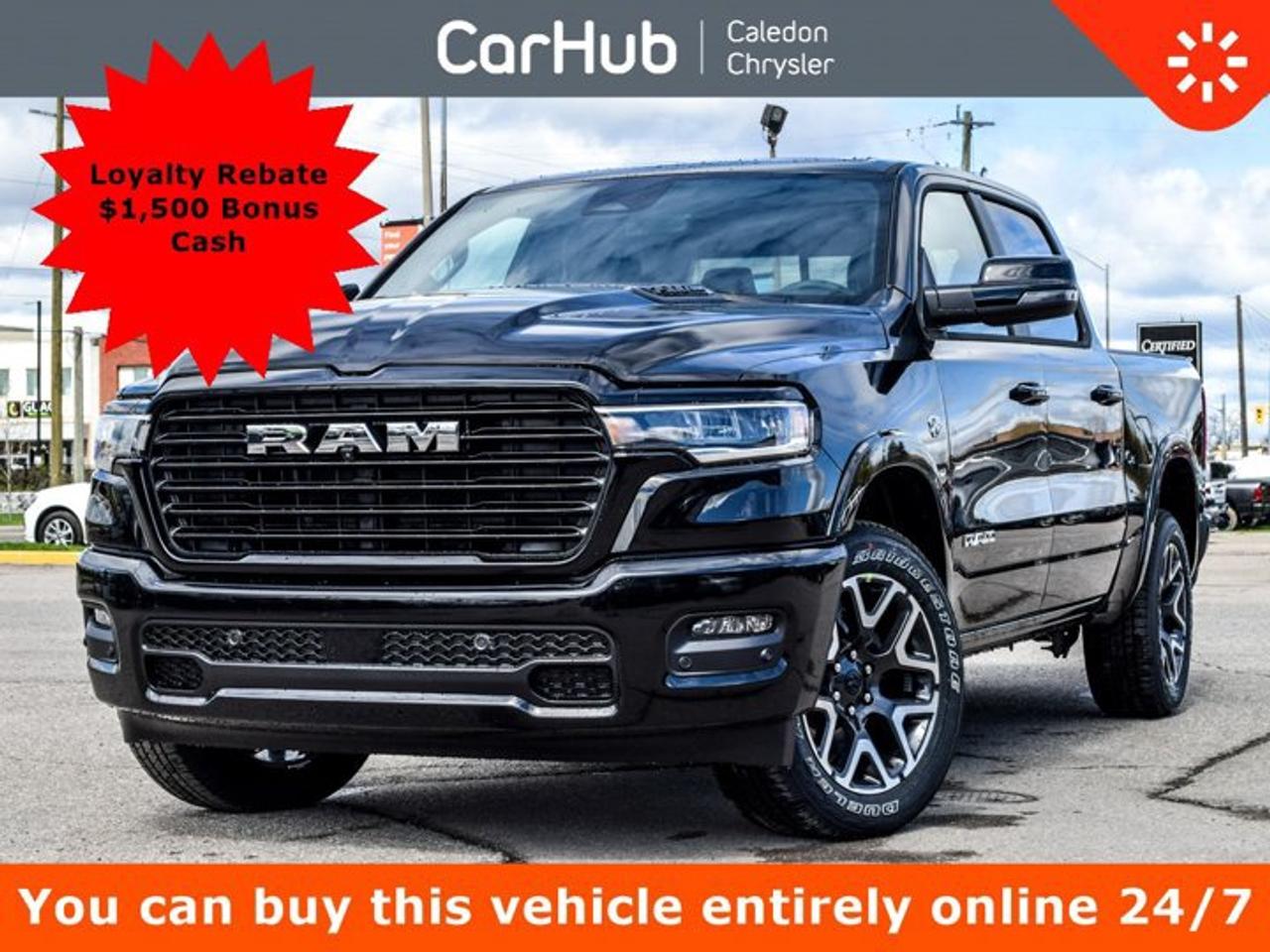 2026 RAM 1500 Laramie Crew Cab 5'7" Box 5.7L HEMI V8 eTorque | Laramie Level 2 | Dual-Pane Panoramic Sunroof Photo