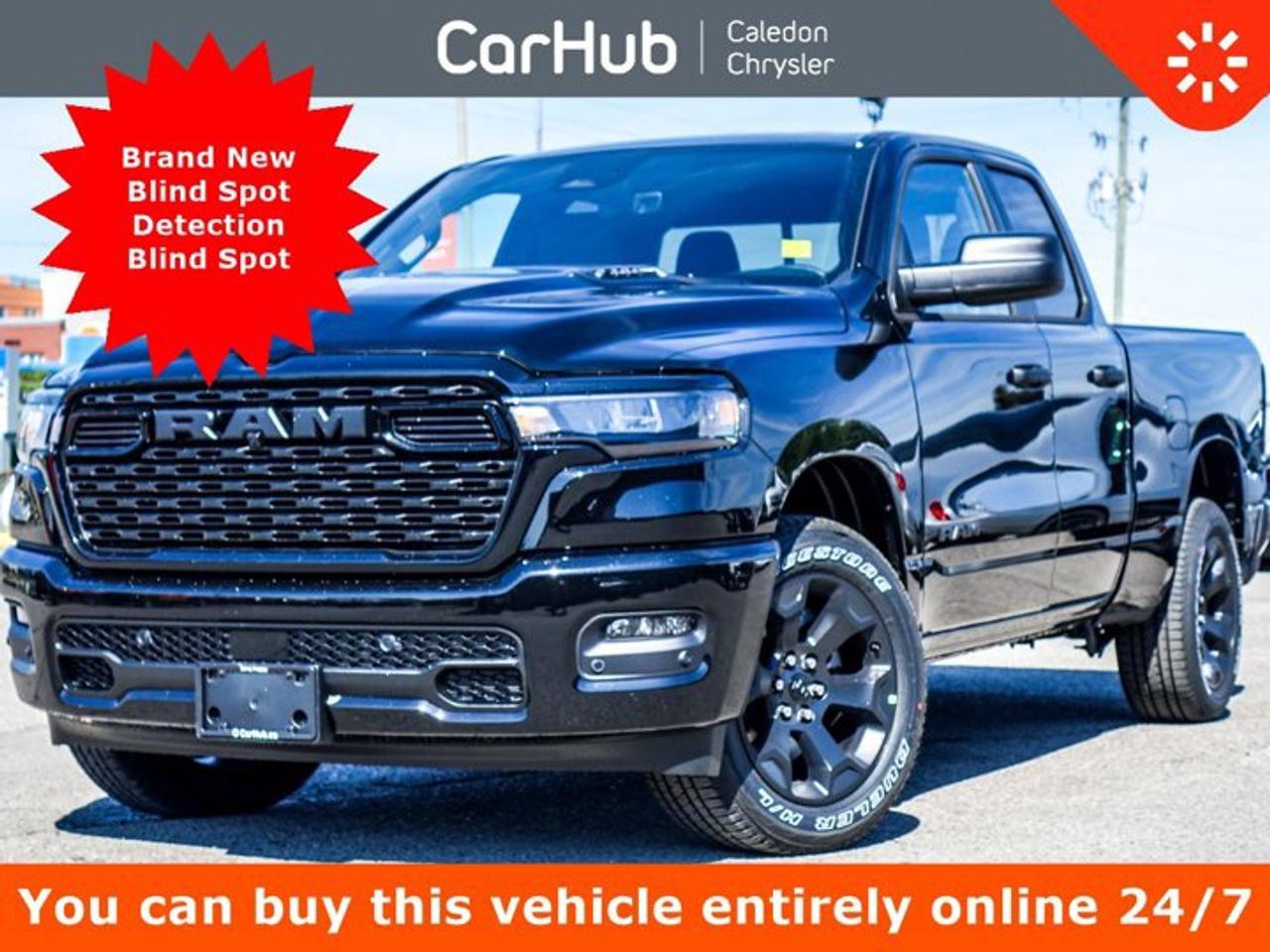 2026 RAM 1500 Express 4x4 Quad Cab 6'4" Box Blind Spot Lane Assist Remote Start 20"Alloy Rims Photo0
