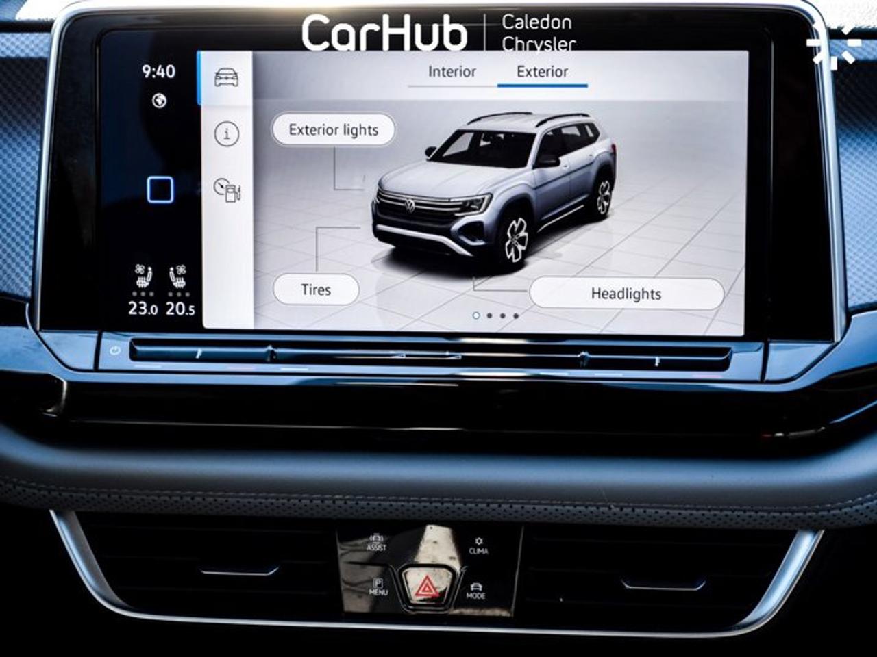 2025 Volkswagen Atlas Peak Edition AWD 7 Seater 12" Display Ventilated Front Seats R-Start Photo