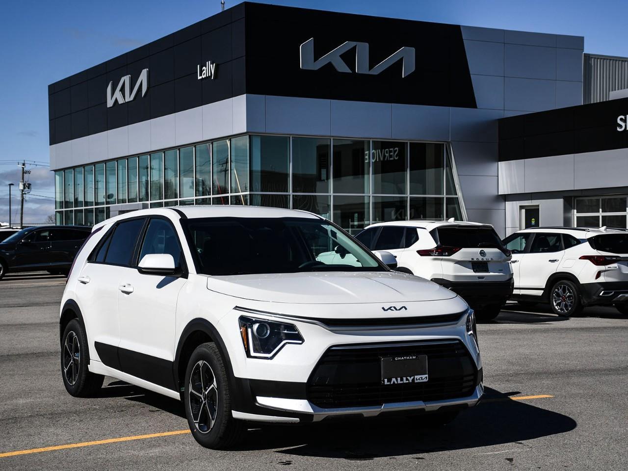 <h3><strong>2026 Kia Niro  LX  Stock #LKNI00632</strong></h3><p>The <strong>2026 Kia Niro LX</strong> is a smart and efficient hybrid crossover designed for drivers who want exceptional fuel economy without sacrificing everyday comfort and versatility. Powered by a <strong>1.6-litre 4-cylinder hybrid system</strong> paired with a smooth <strong>6-speed automatic transmission and front-wheel drive</strong>, the Niro delivers a combined output of approximately <strong>139 horsepower</strong>, offering a balanced and efficient driving experience.</p><p>Inside, the LX trim features a practical and comfortable cabin with <strong>cloth seating</strong>, <strong>heated front seats</strong>, and a thoughtfully designed layout that maximizes passenger space. The versatile interior includes <strong>60/40 split-folding rear seats</strong>, making it easy to expand cargo capacity for groceries, luggage, or weekend gear.</p><p>Technology is user-friendly and well integrated, with a touchscreen infotainment system offering <strong>Apple CarPlay and Android Auto</strong>, along with <strong>Bluetooth connectivity</strong> for hands-free communication and media streaming. Everything is designed to keep you connected while remaining simple and intuitive to use.</p><p>Safety is a key focus, with standard features such as <strong>Forward Collision-Avoidance Assist</strong>, <strong>Lane Keeping Assist</strong>, and <strong>driver attention warning</strong>, helping provide added confidence behind the wheel.</p><p>On the exterior, the Niro LX features a clean and aerodynamic design, complemented by alloy wheels and all-season <strong>tires</strong>, giving it a modern and efficient presence on the road.</p><p>With its outstanding fuel efficiency, practical interior, and advanced safety features, the <strong>2026 Kia Niro LX</strong> is an excellent choice for drivers looking for a reliable and economical hybrid crossover.</p><p><strong>Call us today for the latest incentives from Kia Canada!</strong></p> <p>OnRoads: Deductible coverage + Windshield chip coverage + theft/recovery benefit policy. Mats/Wheel locks</p>