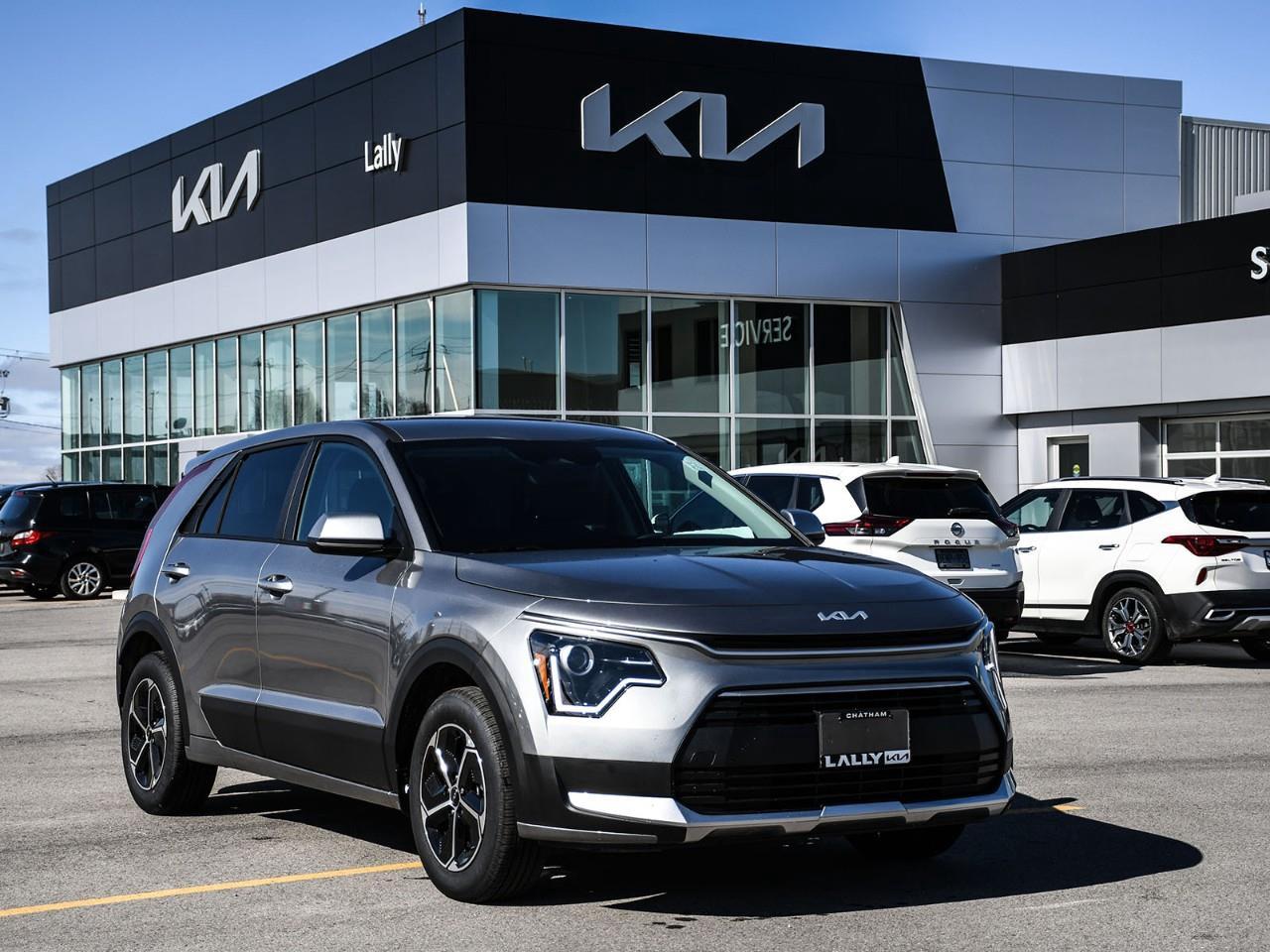 <h3><strong>2026 Kia Niro  LX  Stock #LKNI00630</strong></h3><p>The <strong>2026 Kia Niro LX</strong> is a highly efficient and practical hybrid crossover designed for drivers who want exceptional fuel economy without sacrificing comfort or versatility. Powered by a <strong>1.6-litre 4-cylinder hybrid system</strong> paired with a smooth <strong>automatic transmission and front-wheel drive</strong>, the Niro LX delivers outstanding efficiency with fuel consumption as low as <strong>4.4 L/100 km combined</strong>, making it ideal for both city commuting and highway driving.</p><p>Inside, the cabin is thoughtfully designed for everyday comfort and usability. The Niro LX features <strong>cloth seating</strong>, <strong>heated front seats</strong>, and a <strong>spacious interior layout</strong> with excellent headroom and legroom for passengers. The versatile cargo area and <strong>60/40 split-folding rear seats</strong> make it easy to adapt for groceries, luggage, or weekend gear.</p><p>Technology is simple and functional, with a user-friendly infotainment system that includes <strong>Apple CarPlay and Android Auto</strong>, along with <strong>Bluetooth connectivity</strong> for hands-free communication and media streaming. Everything is designed to keep you connected while maintaining ease of use on the road.</p><p>Safety comes standard with Kias advanced driver-assist features, including <strong>Forward Collision-Avoidance Assist</strong>, <strong>Lane Keeping Assist</strong>, and <strong>driver attention warning</strong>, helping provide added confidence behind the wheel.</p><p>On the exterior, the Niro LX features a clean and modern design, complemented by alloy wheels and all-season <strong>tires</strong>, giving it a confident and efficient presence on the road.</p><p>With its excellent fuel economy, practical interior, and everyday usability, the <strong>2026 Kia Niro LX</strong> is a smart choice for drivers looking for an efficient and well-equipped hybrid crossover.</p><p><strong>Call us today for the latest incentives from Kia Canada!</strong></p> <p>OnRoads: Deductible coverage + Windshield chip coverage + theft/recovery benefit policy. Mats/Wheel locks</p>