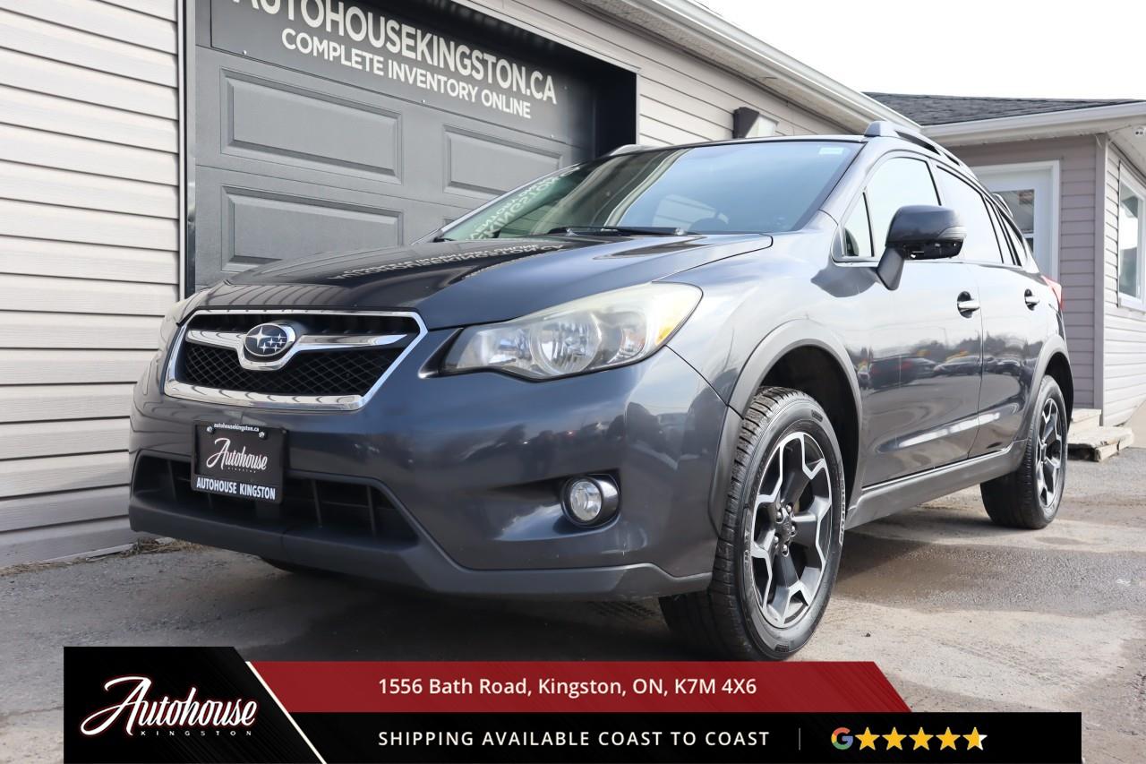 <p><strong>The 2013 Subaru Crosstrek 2.0i Limited</strong><span style=color:rgba( 0 , 0 , 0 , 0.9 )>  Featuring a 2.0-liter Boxer 4-cylinder delivering Symmetrical All-Wheel Drive, achieving an <strong>estimated 9.1 L/100km city and 7.0 L/100km highway fuel efficiency. </strong>The Limited trim showcases distinctive styling with 17-inch alloy wheels, roof rails, rear spoiler, and raised suspension for 8.7 inches of ground clearance. Inside the refined cabin, leather-trimmed seating includes heated front seats, 7-way manual driver seat, leather-wrapped steering wheel with audio controls, automatic climate control, and Subaru STARLINK 6.1-inch touchscreen infotainment with Bluetooth streaming, USB connectivity, and a 6-speaker audio system. Safety features include Vehicle Dynamics Control with traction control, ABS with electronic brake-force distribution, brake assist, rearview camera, and seven airbags. Additional features include keyless entry with power sunroof, 60/40 split-folding rear seats with 632 litres of cargo capacity expanding to 1,470 litres with seats folded, and 1,500-pound towing capacity. This vehicle also comes with a clean CARFAX.</span></p>