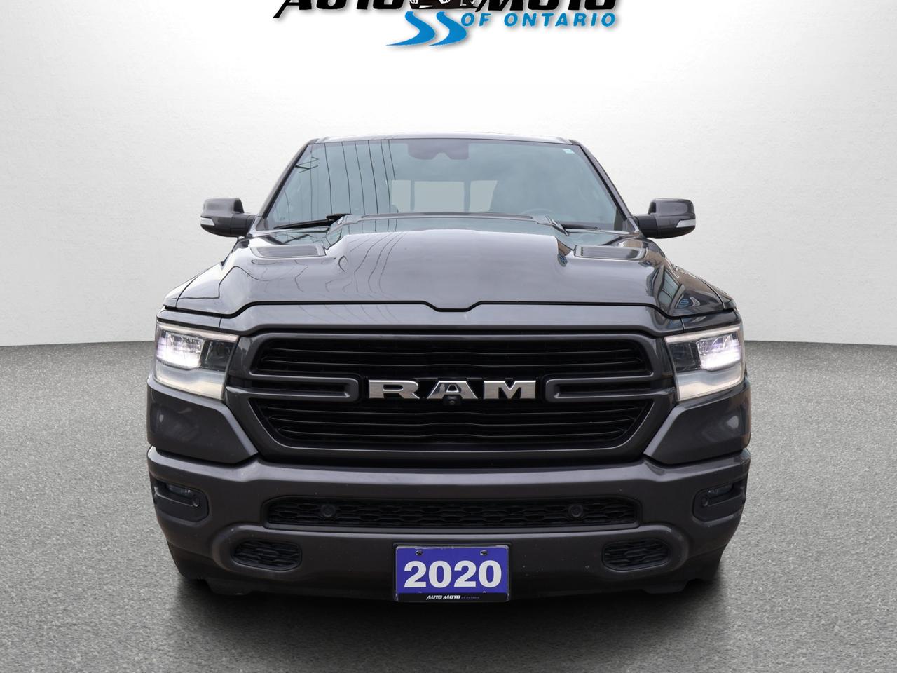 2020 RAM 1500 LARAMIE CREW DESIEL CERTIFIED 4WD *1 OWNER*ACCIDENT FREE* CAMERA NAV BLUETOOTH LEATHER HEATED SEATS CRUISE ALLOYS Photo