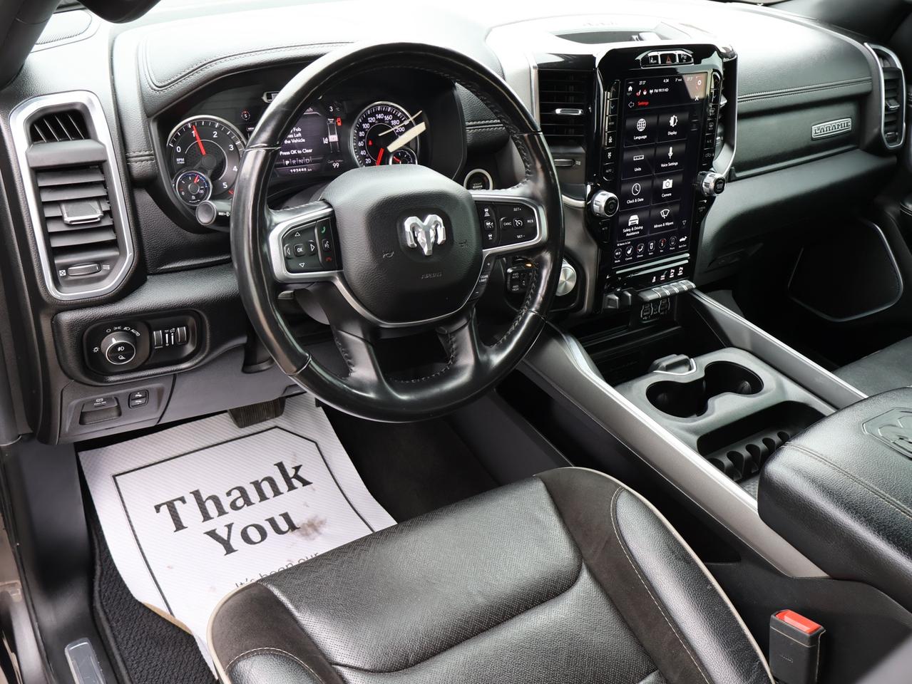 2020 RAM 1500 LARAMIE CREW DESIEL CERTIFIED 4WD *1 OWNER*ACCIDENT FREE* CAMERA NAV BLUETOOTH LEATHER HEATED SEATS CRUISE ALLOYS Photo