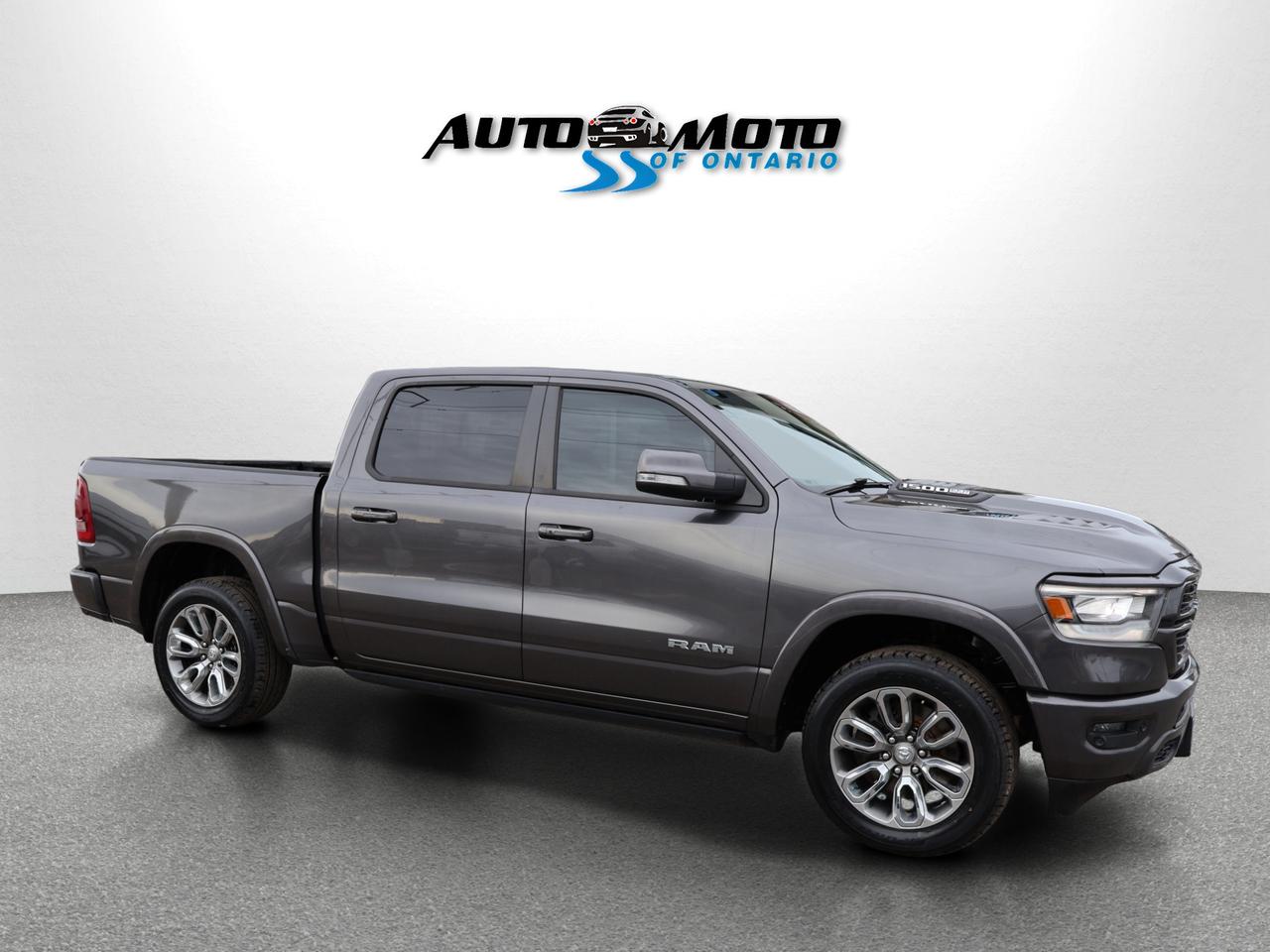 2020 RAM 1500 LARAMIE CREW DESIEL CERTIFIED 4WD *1 OWNER*ACCIDENT FREE* CAMERA NAV BLUETOOTH LEATHER HEATED SEATS CRUISE ALLOYS Photo