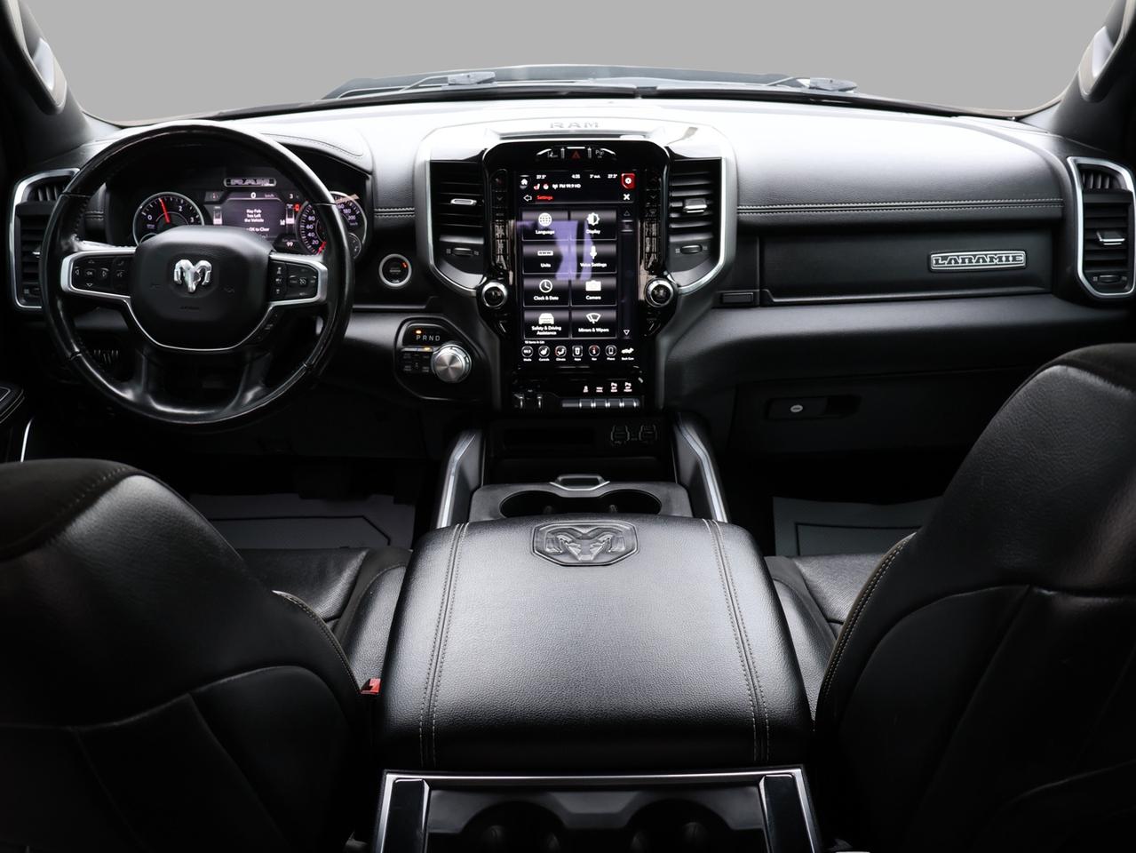 2020 RAM 1500 LARAMIE CREW DESIEL CERTIFIED 4WD *1 OWNER*ACCIDENT FREE* CAMERA NAV BLUETOOTH LEATHER HEATED SEATS CRUISE ALLOYS Photo