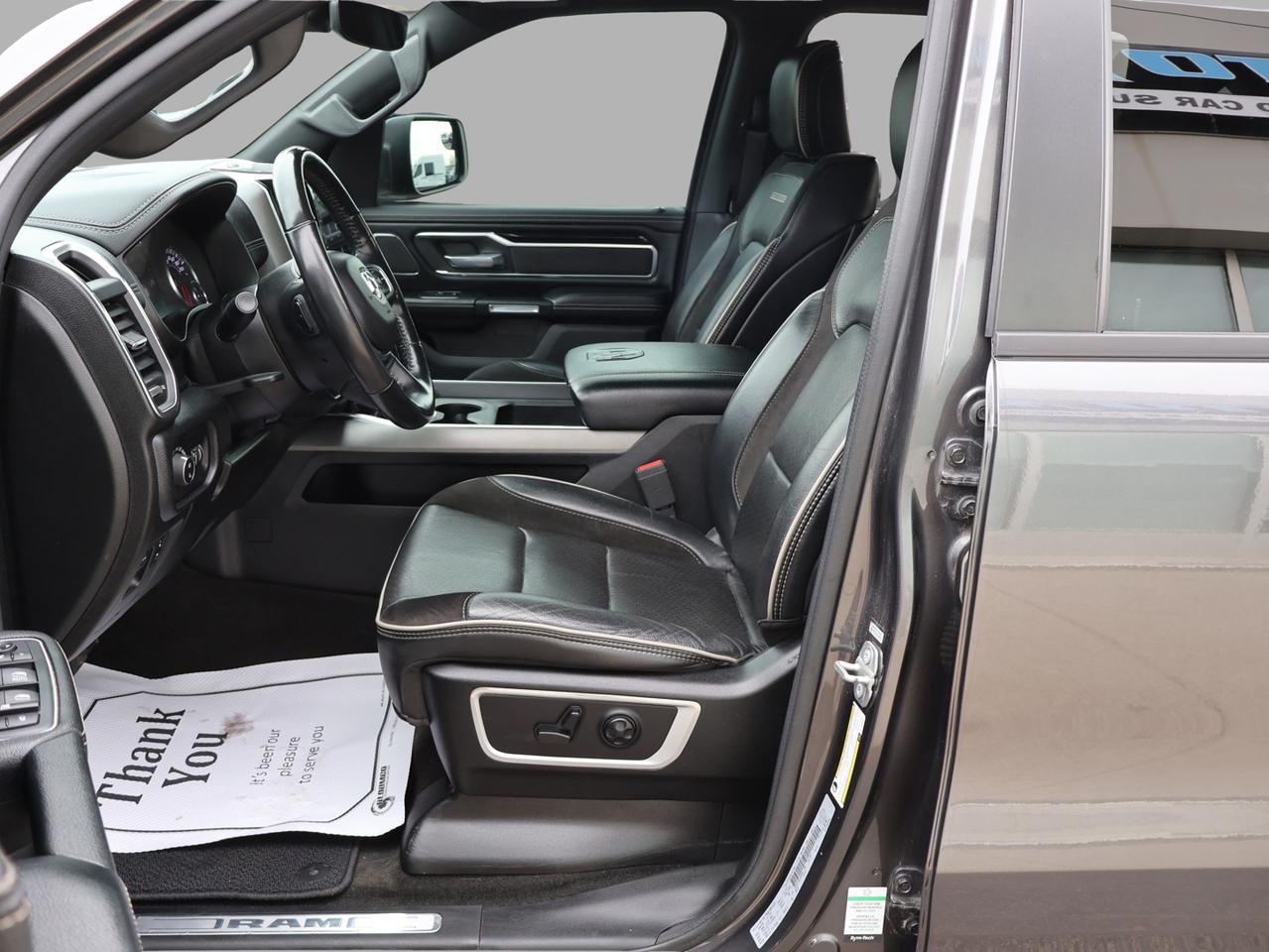 2020 RAM 1500 LARAMIE CREW DESIEL CERTIFIED 4WD *1 OWNER*ACCIDENT FREE* CAMERA NAV BLUETOOTH LEATHER HEATED SEATS CRUISE ALLOYS Photo