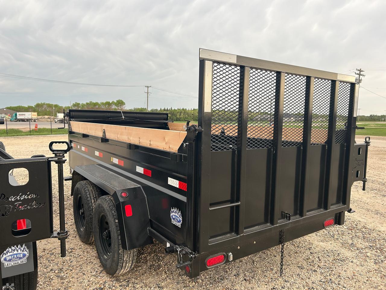 2026 Precision Dump 6 x 12 Precision Dump Trailer Photo4
