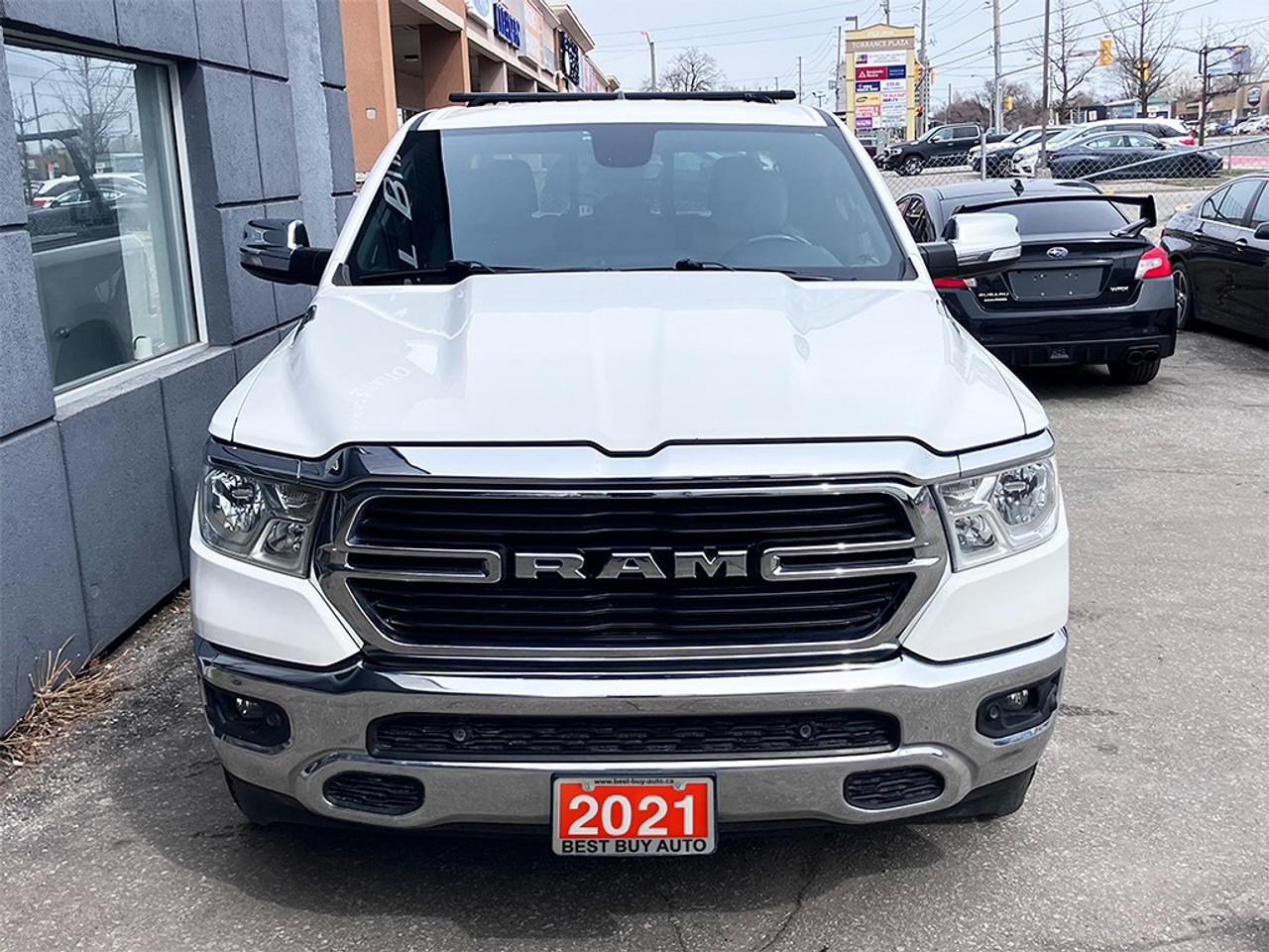 2021 RAM 1500 BIGHORN|3.6L E-TORQUE|4WD|6 SEATS|BED RACK Photo2