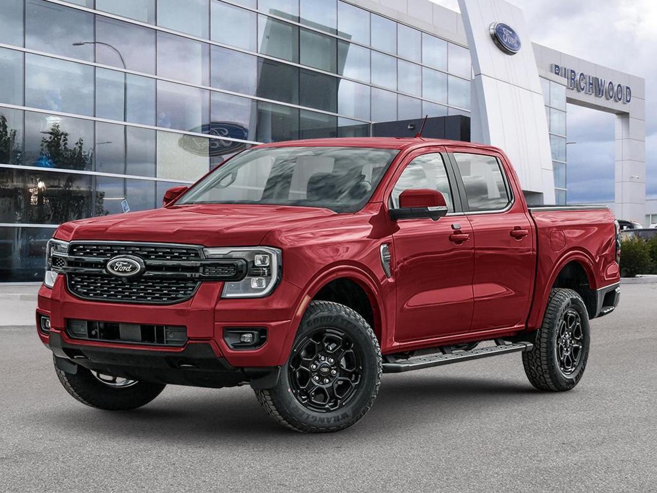 Introducing the 2026 Ford Ranger LARIAT - the epitome of rugged luxury and cutting-edge technology. This brand-new truck combines powerful performance with sophisticated features, making it the perfect companion for both work and play.

Key highlights:
- Advanced 2.3L 4-cylinder engine with 4WD capability
- Adaptive cruise control for effortless highway driving
- BLIS with Trailer Tow Coverage for enhanced safety
- Heated leather steering wheel for ultimate comfort
- Voice-activated dual-zone climate control
- Aerial View Camera System for precise maneuvering
- All-terrain tires for conquering any landscape

Experience the future of pickup trucks today. Reserve your 2026 Ford Ranger LARIAT now, or contact Birchwood Ford to schedule a test drive and discover how this remarkable vehicle can elevate your driving experience. Dont miss the opportunity to be among the first to own this innovative and versatile truck.
Birchwood Ford is your choice for New Ford vehicles in Winnipeg. 

At Birchwood Ford, we hold ourselves to the highest standard. Our number one focus is customer satisfaction which has awarded us the Ford of Canadas Presidents Award for 5 consecutive years. This honour is presented to Ford dealers that have proven outstanding results in Sales and Customer Service Excellence.

Are you a newcomer to Canada, recent graduate, first time car buyer or physically challenged? Ask us about our exclusive rebates and how they may apply to you.
 
Interested in seeing/hearing more? Book a test drive or give us a call at (204) 661-9555 and we can help you with whatever you need!

Dealer permit #4454
Dealer permit #4454