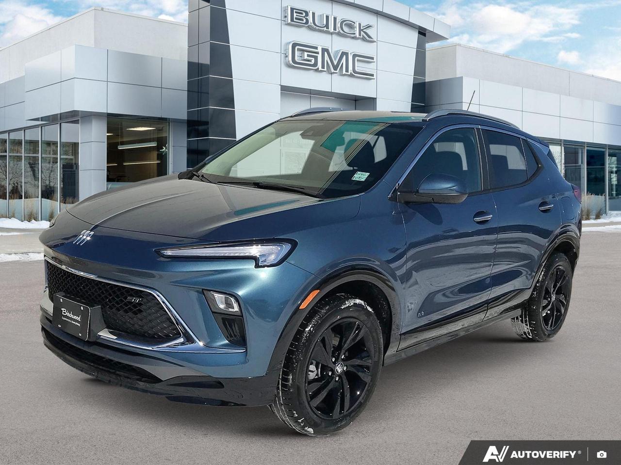 Price includes Added Accessories Plus Tire, Spare, Compact
Experience the future of compact SUVs with the 2026 Buick Encore GX Sport Touring AWD. This Ocean Blue beauty combines style, efficiency, and cutting-edge technology for the modern driver.

- Advanced 1.3L 3-cylinder engine with AWD for optimal performance and fuel economy
- Signature LED Daytime Running Lamps for enhanced visibility and style
- Teen Driver technology to encourage safe driving habits
- Lane Change Alert with Side Blind Zone Alert for added safety
- Power liftgate for convenient cargo access
- Wi-Fi Hotspot capability for seamless connectivity on the go
- Keyless push-button start for effortless ignition

Ready to elevate your driving experience? Reserve your 2026 Buick Encore GX today or contact Birchwood Chevrolet Buick GMC to schedule a test drive. Our team is here to answer any questions and guide you through the seamless purchasing process. Dont miss this opportunity to own the future of compact SUVs!
See three brands under one roof at Birchwood Chevrolet Buick GMC  the only place in Winnipeg where you can compare GMC, Chevrolet, and Buick all in one visit. Save yourself some time, see a great selection, and learn everything you need to know. 

Purchase the vehicle you want, the way you want! Just click Start Your Purchase today to customize your price, reserve a vehicle, receive a vehicle trade-in value, and complete as much of your purchase as you like from the comfort of your home. 

We are Winnipegs local EV product experts. Do you have questions about how to switch to an EV, or get your home EV-ready? Let us know - were here to help!   

Your Experience is Everything at Birchwood Chevrolet Buick GMC. Our goal is to facilitate and assist you in your vehicle purchase and ownership experience.
Price does not include taxes. Dealer Permit #4240.
Dealer permit #4240