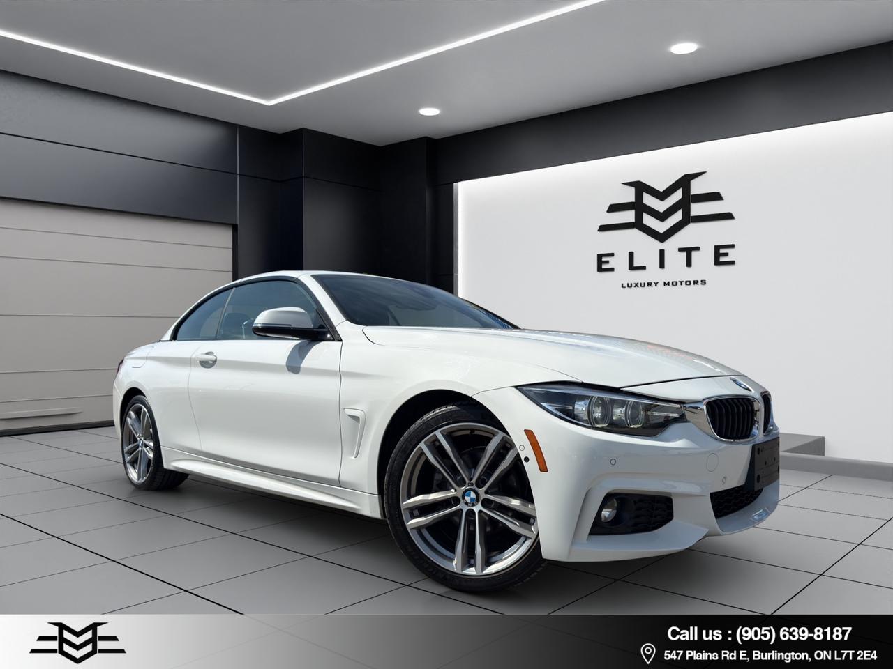 <p><span><span><span><span id=jodit-selection_marker_1774472211757_440364335031156 data-jodit-selection_marker=start style=line-height: 0; display: none;></span>CONVERTIBLE -&nbsp;M-SPORT PKG - Special Financing&nbsp;Purchase&nbsp;Price: $36,888 / Cash Price: $37</span><span>,888<span>&nbsp;</span></span>***CALL FOR APPOINTMENT***</span></span></p><p>___________________________________________</p><p><span>** 100% CANADIAN VEHICLE ** Visit Our Website @ EliteLuxuryMotors.ca *&nbsp;</span></p><p>___________________________________________</p><p>Please note:&nbsp;&nbsp;Approximately 30% of our inventory&nbsp;is stored at our secondary lot. Kindly book an appointment to ensure the vehicle youre interested in is available for viewing.&nbsp;<span>Call us today at (905) 639-8187</span>.&nbsp; Thank you.<br>___________________________________________</p><p>High Value Options</p><p>Rain Sensor Windshield<br>Reverse Camera<br>Cruise Control<br>Power Steering<br>Rear A/C<br>Rear Defrost<br>Radio Equipment: AM/FM/CD<br>HD Radio<br>Vocal Assist Telematics<br>Navigation System<br>Power Windows<br>Power Locks<br>Power Mirrors<br>Traction Control<br>Power Seats: Driver<br>Memory Seats<br>Heated Seats: Front Only<br>Fog Lights<br>ABS<br>Drive Train - All Wheel<br>Seat Type - Bucket<br></p><p>___________________________________________</p><p>FINANCING - Financing is available! Bad Credit? No Credit? Bankrupt? Well help you rebuild your credit! Low finance rates are available! (Based on Credit rating and On Approved Credit) We also have financing options available starting at @7.99% O.A.C All credits are approved, bad, Good, and New!!! Credit applications are available on our website. Approvals are done very quickly.&nbsp;&nbsp;Finance Fee may apply</p><p><span>___________________________________________</span></p><p><span>PRICE - We know the price is important to you which is why our vehicles are priced to put a smile on your face. Prices are plus HST and licensing. Free CarFax Canada with every vehicle!</span></p><p><span>___________________________________________</span><br></p><p><span>CERTIFICATION PACKAGE - A certification package can be purchased for only $699, if not Certified then as per OMVIC Regulations the vehicle is deemed to be not drivable, and not certified</span></p><p><span><span>___________________________________________</span><br></span></p><p><span>WARRANTY - Here at Elite Luxury Motors, we offer extended warranties for any make, model, year, or mileage. from 3 months to 4 years in length. Coverage ranges from powertrain (engine, transmission, differential) to Comprehensive warranties that include many other components. We have chosen to partner with Lubrico Warranty, the longest-serving warranty provider in Canada. All warranties are fully insured and every warranty over two years in length comes with the If you don t use it, you won t lose its guarantee. We have also chosen to help our customers protect their financed purchases by making Assureway Gap coverage available at a great price. At Elite Luxury, we are always easy to talk to and can help you choose the coverage that best fits your needs.&nbsp;</span></p><p><span>___________________________________________</span><br></p><p><span>The listed price reflects our finance offer, which includes a special finance rebate. Cash purchase prices may vary. For more information, please visit our website or call us.</span><br></p><p><span>___________________________________________</span></p><p>New vehicles arriving daily. Visit us at 547 Plains Road East, Burlington. Top-quality pre-owned vehicles.Ontario-registered dealer. Buy with confidence</p><p>___________________________________________</p><p>If youd like more information or want to schedule a test drive, our team is ready to help. Stop in, call, or reach out online. We look forward to welcoming you soon.<br></p><p><span><span>___________________________________________</span><br></span></p><p><span>Please make an appointment before visiting us! Call US today! ( 905 ) 639 - 8187&nbsp;</span></p><p><span><span>___________________________________________</span></span></p><p><span>WE ARE LOCATED AT</span></p><p><span>547 Plains Rd E, Burlington, ON L7T 2E</span></p>