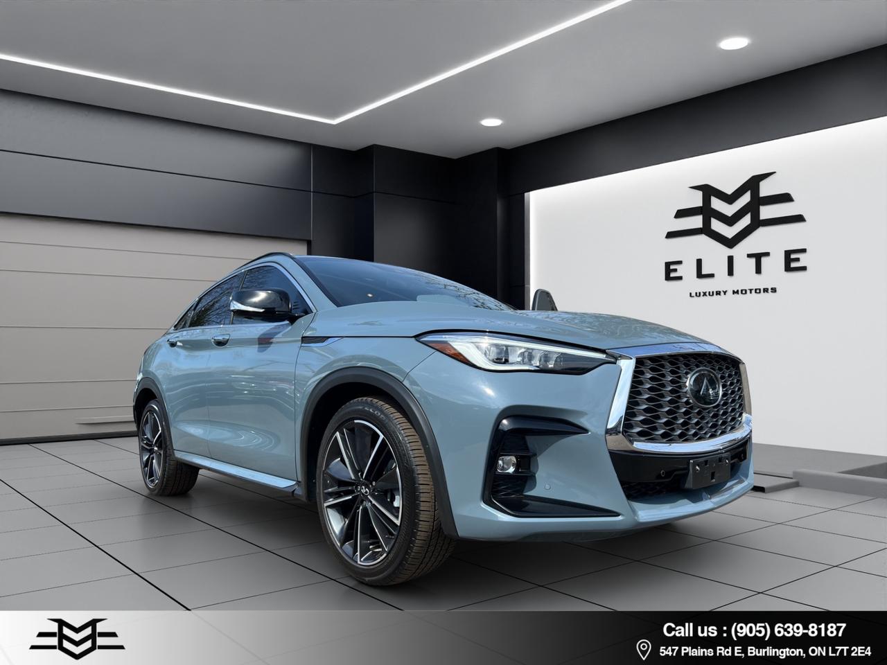 2022 Infiniti QX 55 ESSENTIAL ProASSIST - AWD - NAVI - LEATHER - SUNROOF !!! Photo2
