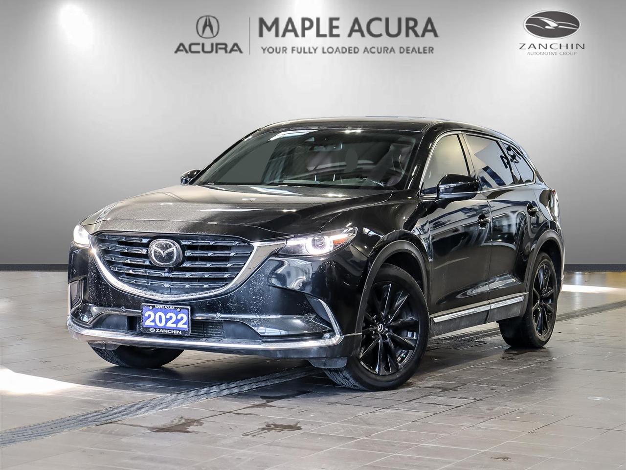 Bluetooth, Market Value Pricing, Not a Rental, Local Trade, 30 Day 1,000km safety related and 90 Day 5,000 km engine and transmission warranty, ** All vehicles are all in priced, No additional fees are applied., AWD, Brake assist, Delay-off headlights, Driver door bin, Emergency communication system: Mazda Connected Services w/2-year free trial period, Front fog lights, Garage door transmitter: HomeLink, Heated rear seats, Heated/Ventilated Front Bucket Seats, Overhead airbag, Passenger vanity mirror, Power door mirrors, Power moonroof, Rear window wiper, Remote keyless entry, Split folding rear seat, Telescoping steering wheel, Traction control, Wheels: 20 Silver Metallic Alloy.

Recent Arrival! 2022 Mazda CX-9 GT
I4 Turbo 6-Speed Automatic AWD

Odometer is 19291 kilometers below market average!

CARFAX Canada No Reported Accidents


** All vehicles are all in priced, No additional fees are applied. Buying an used vehicle from Maple Acura is always a safe investment. We know you want to be confident in your choice and we want you to be fully satisfied. Thats why ALL our used vehicles come with our limited warranty peace of mind package included in the price. No questions, no discussion - 30 days or 1,000 km safety related warranty 90 days or 5,000 kilometre powertrain coverage. From the day you pick up your new car you can rest assured that we have you covered.