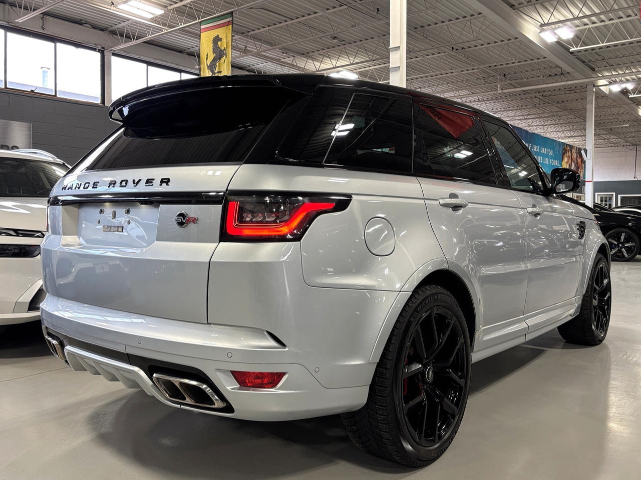2021 Land Rover Range Rover Sport SVR|V8SUPERCHARGED|AWD|NAV|HUD|CARBON|WHITELEATHER Photo4