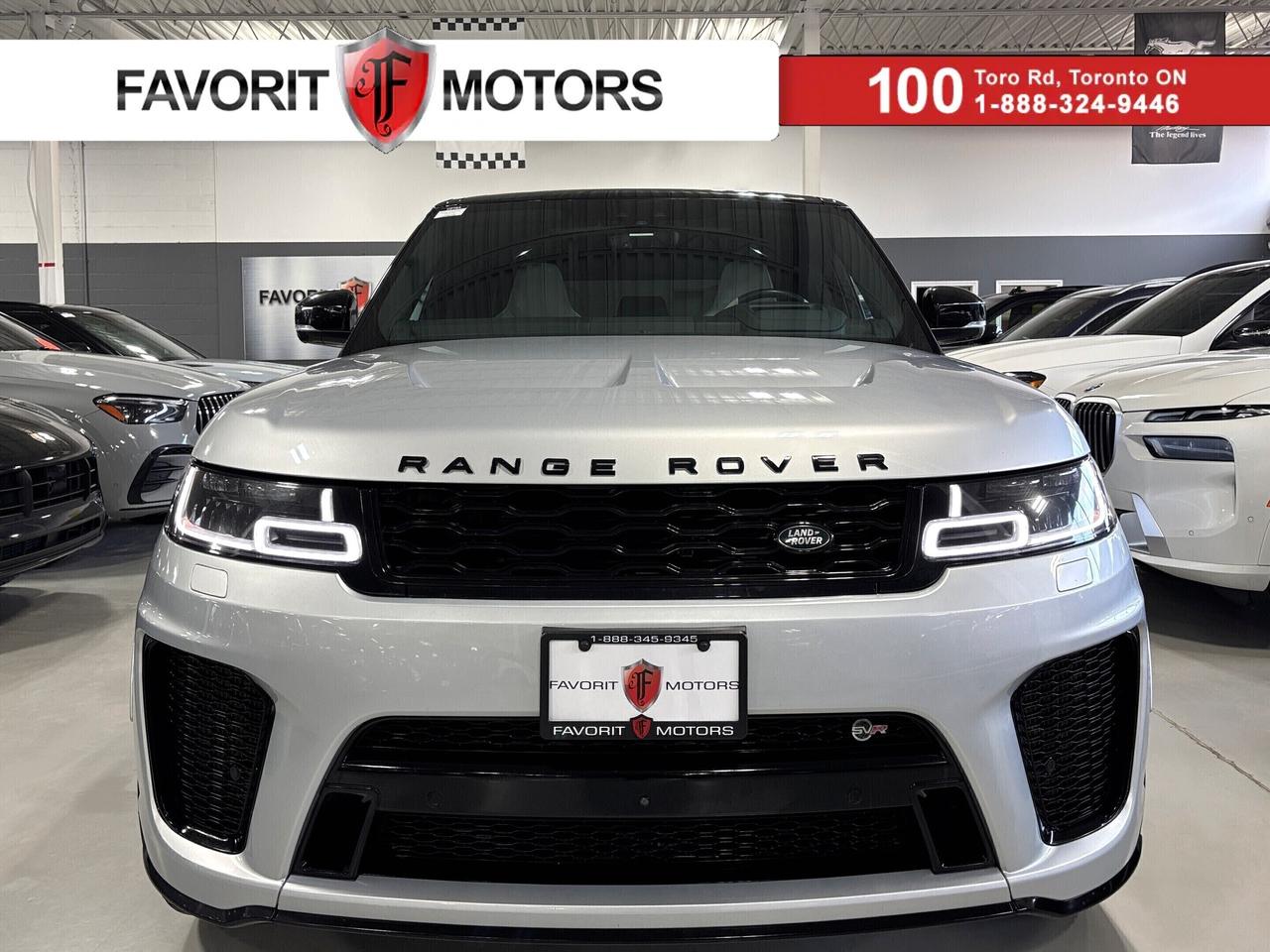 2021 Land Rover Range Rover Sport SVR|V8SUPERCHARGED|AWD|NAV|HUD|CARBON|WHITELEATHER - Photo #1
