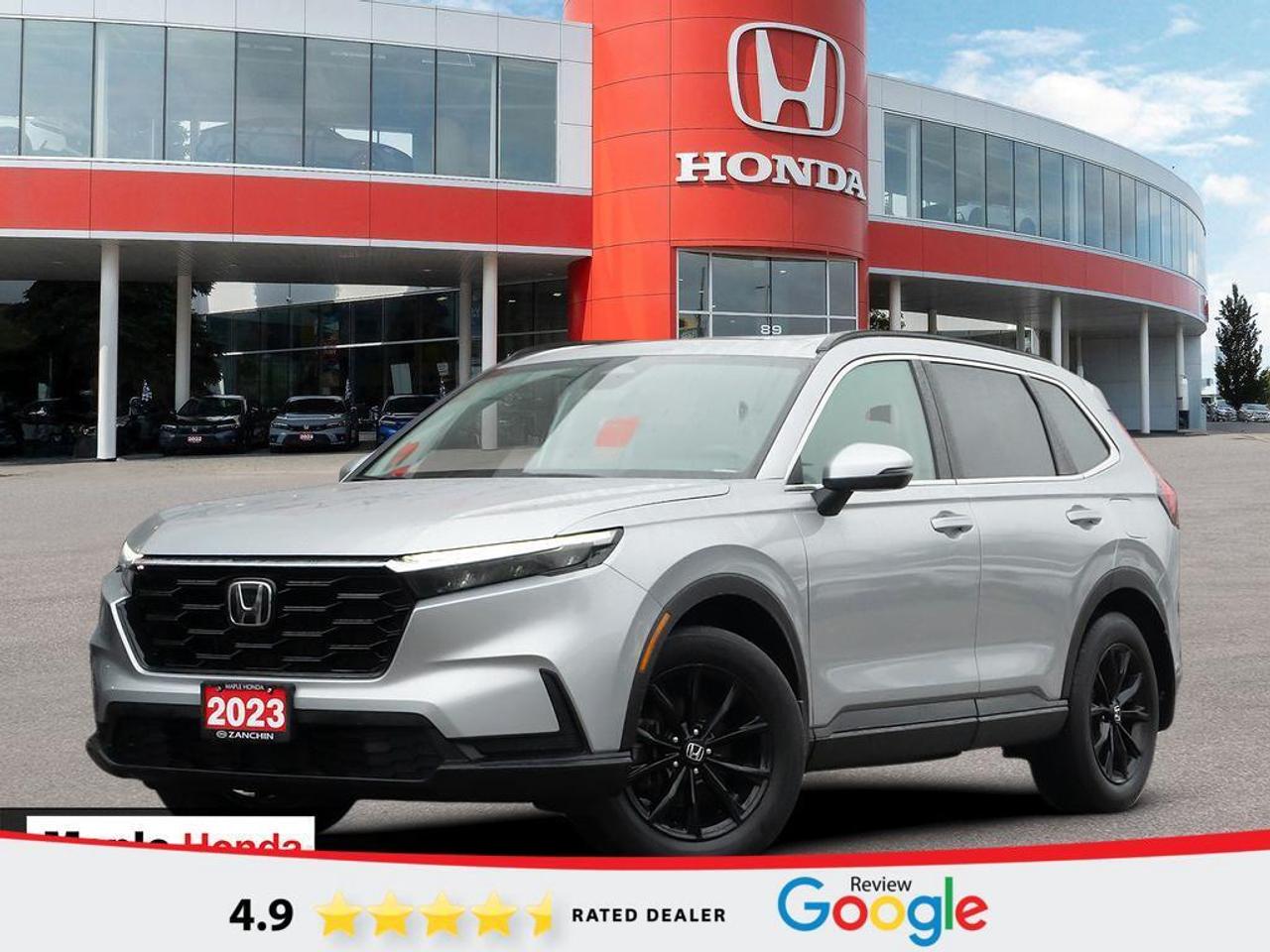 Recent Arrival! 2023 Honda CR-V Sport Sunroof| Heated Seats| Auto Start| Honda Sensing| Good Condition|

Sport Sunroof| Heated Seats| Auto Start| Honda Sensing| Good Condition| AWD CVT 1.5L I4 Turbocharged DOHC 16V  190hp


Why Buy from Maple Honda? REVIEWS: Why buy an used car from Maple Honda? Our reviews will answer the question for you. We have over 2,500 Google reviews and have an average score of 4.9 out of a possible 5. Who better to trust when buying an used car than the people who have already done so? DEPENDABLE DEALER: The Zanchin Group of companies has been providing new and used vehicles in Vaughan for over 40 years. Since 1973 our standards of excellent service and customer care has enabled us to grow to over 34 stores in the Great Toronto area and beyond. Still family owned and still providing exceptional customer care. WARRANTY / PROTECTION: Buying an used vehicle from Maple Honda is always a safe and sound investment. We know you want to be confident in your choice and we want you to be fully satisfied. Thats why ALL our used vehicles come with our limited warranty peace of mind package included in the price. No questions, no discussion - 30 days safety related items only. From the day you pick up your new car you can rest assured that we have you covered. TRADE-INS: We want your trade! Looking for the best price for your car? Our trade-in process is simple, quick and easy. You get the best price for your car with a transparent, market-leading value within a few minutes whether you are buying a new one from us or not. Our Used Sales Department is ALWAYS in need of fresh vehicles. Selling your car? Contact us for a value that will make you happy and get paid the same day. Https:/www.maplehonda.com.

Easy to buy, easy for servicing. You can find us in the Maple Auto Mall on Jane Street north of Rutherford. We are close both Canadas Wonderland and Vaughan Mills shopping centre. Easy to call in while you are shopping or visiting Wonderland, Maple Honda provides used Honda cars and trucks to buyers all over the GTA including, Toronto, Scarborough, Vaughan, Markham, and Richmond Hill. Our low used car prices attract buyers from as far away as Oshawa, Pickering, Ajax, Whitby and even the Mississauga and Oakville areas of Ontario. We have provided amazing customer service to Honda vehicle owners for over 40 years. As part of the Zanchin Auto group we offer dependable service and excellent customer care. We are here for you and your Honda.