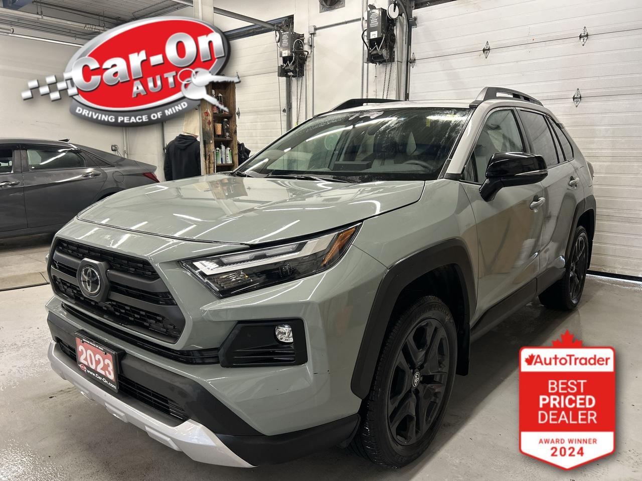 Trail All-Wheel Drive w/ Sunroof, heated leather seats & steering, Android Auto/ Apple CarPlay, premium 19-inch alloys, adaptive cruise control, blind spot monitor, rear cross-traffic alert, pre-collision system, lane departure warning, backup camera, wireless charger, dual-zone climate control, keyless entry w/ push start, power liftgate, full power group incl. power seat, automatic headlights w/ auto highbeams, Bluetooth and more!! This vehicle just landed and is awaiting a full detail and photo shoot. Contact us and book your viewing today!