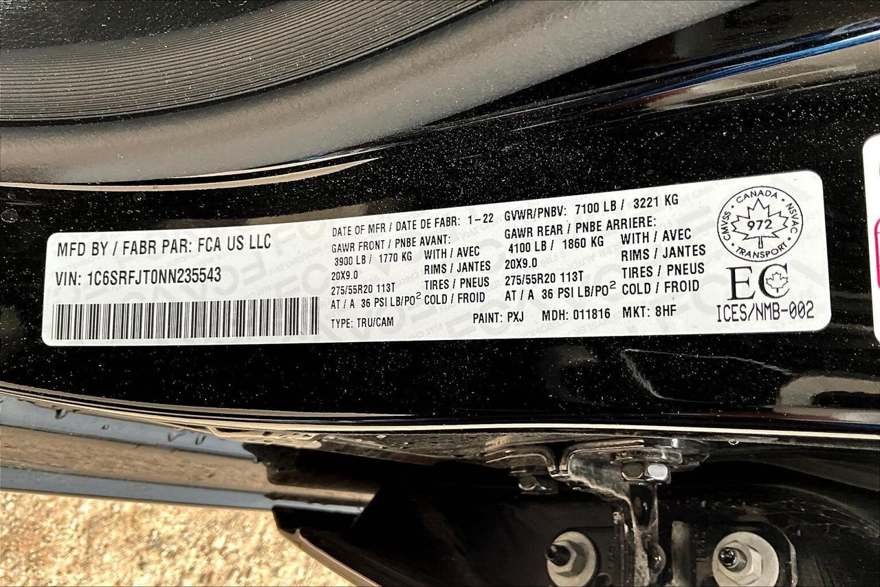 2022 RAM 1500 Laramie | Vented Buckets | 12" Screen | Demo |SAVE Photo