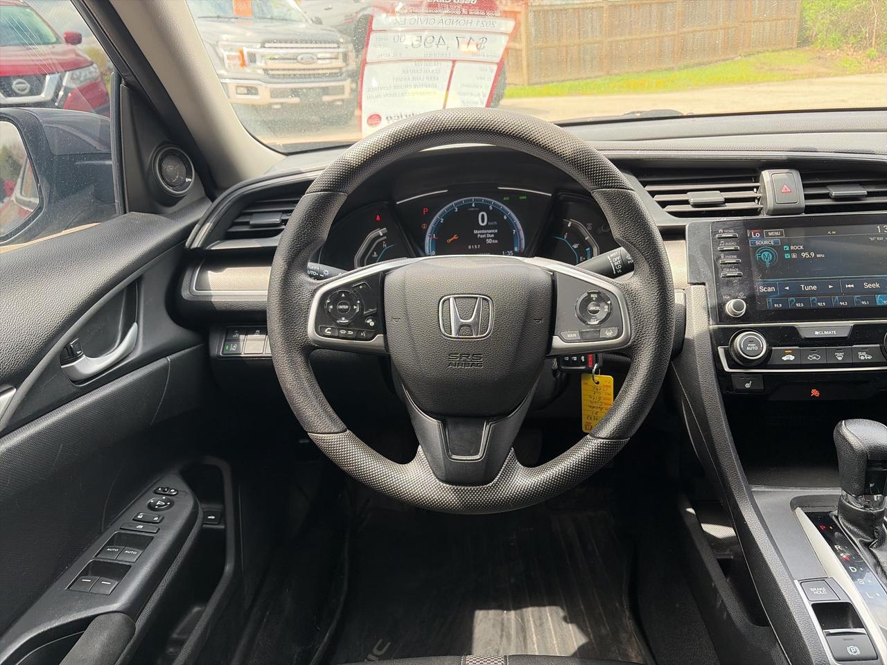 2021 Honda Civic Sedan LX, CLEAN CARFAX, ADAPTIVE CRUISE, HEATED SEATS! - Photo #17