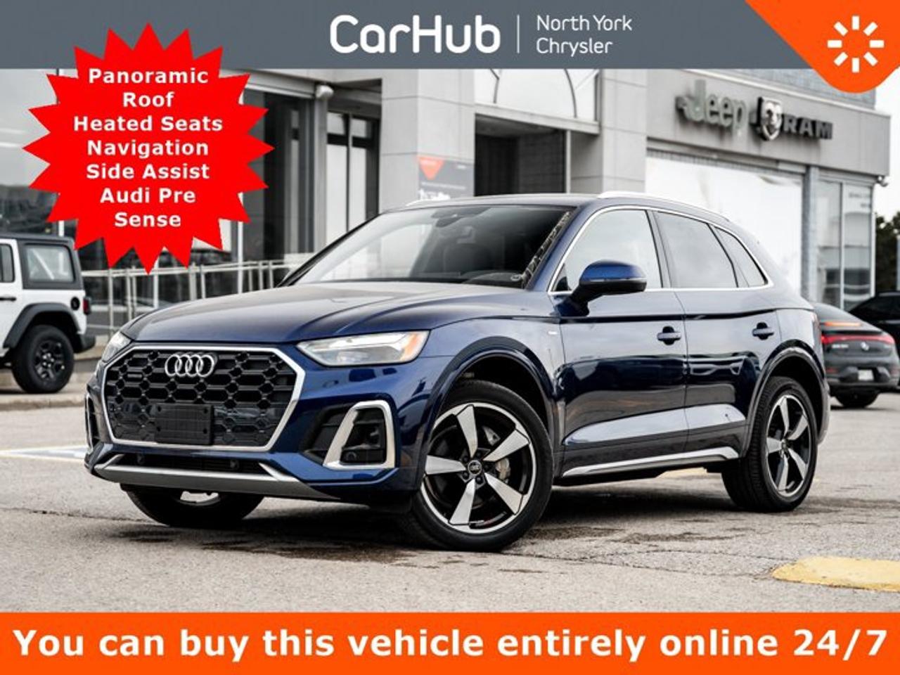 2023 Audi Q5 Progressiv Panoroof Heated Seats Navi Side Assist Audi Pre Sense Photo0