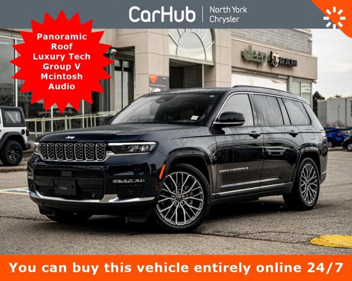 2024 Jeep Grand Cherokee L Summit Reserve Panoroof Luxury Tech Group V Mcintosh Audio Photo