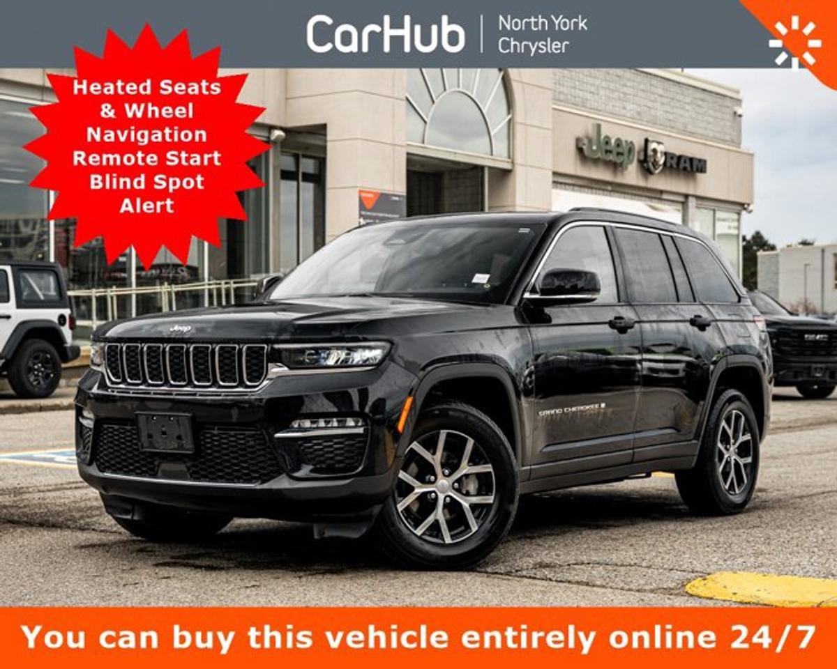2024 Jeep Grand Cherokee Limited Heated Seats & Wheel Navi Remote Start Blind Spot Alert Photo0