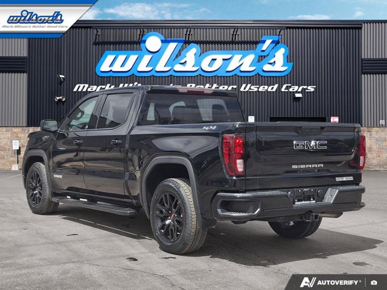 2022 GMC Sierra 1500 Limited Elevation Black Pkg | V8 | Twenties | Heated Steering | Heated Seats | Crew | 4WD | Sidebars & More! Photo2