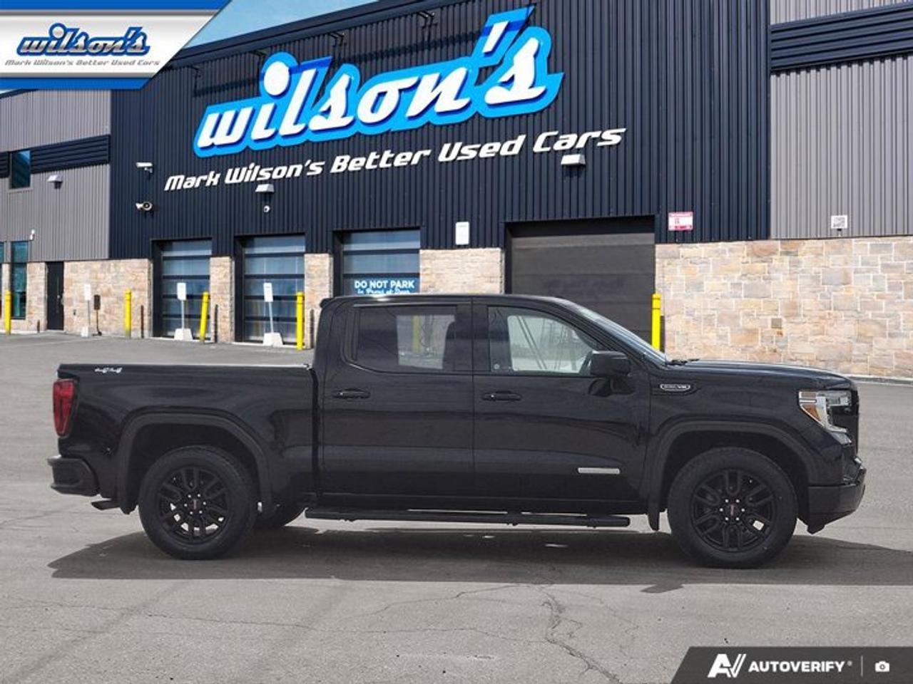 2022 GMC Sierra 1500 Limited Elevation Black Pkg | V8 | Twenties | Heated Steering | Heated Seats | Crew | 4WD | Sidebars & More! Photo