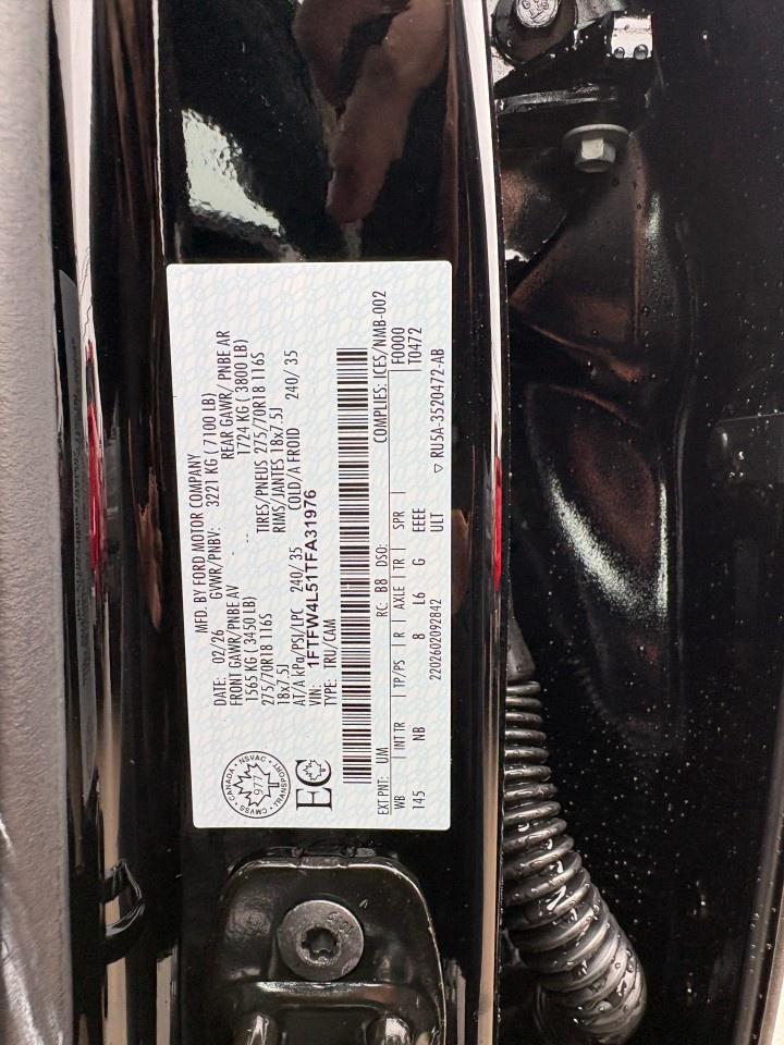 2026 Ford F-150 Tremor 4WD SuperCrew 5.5' Box Photo