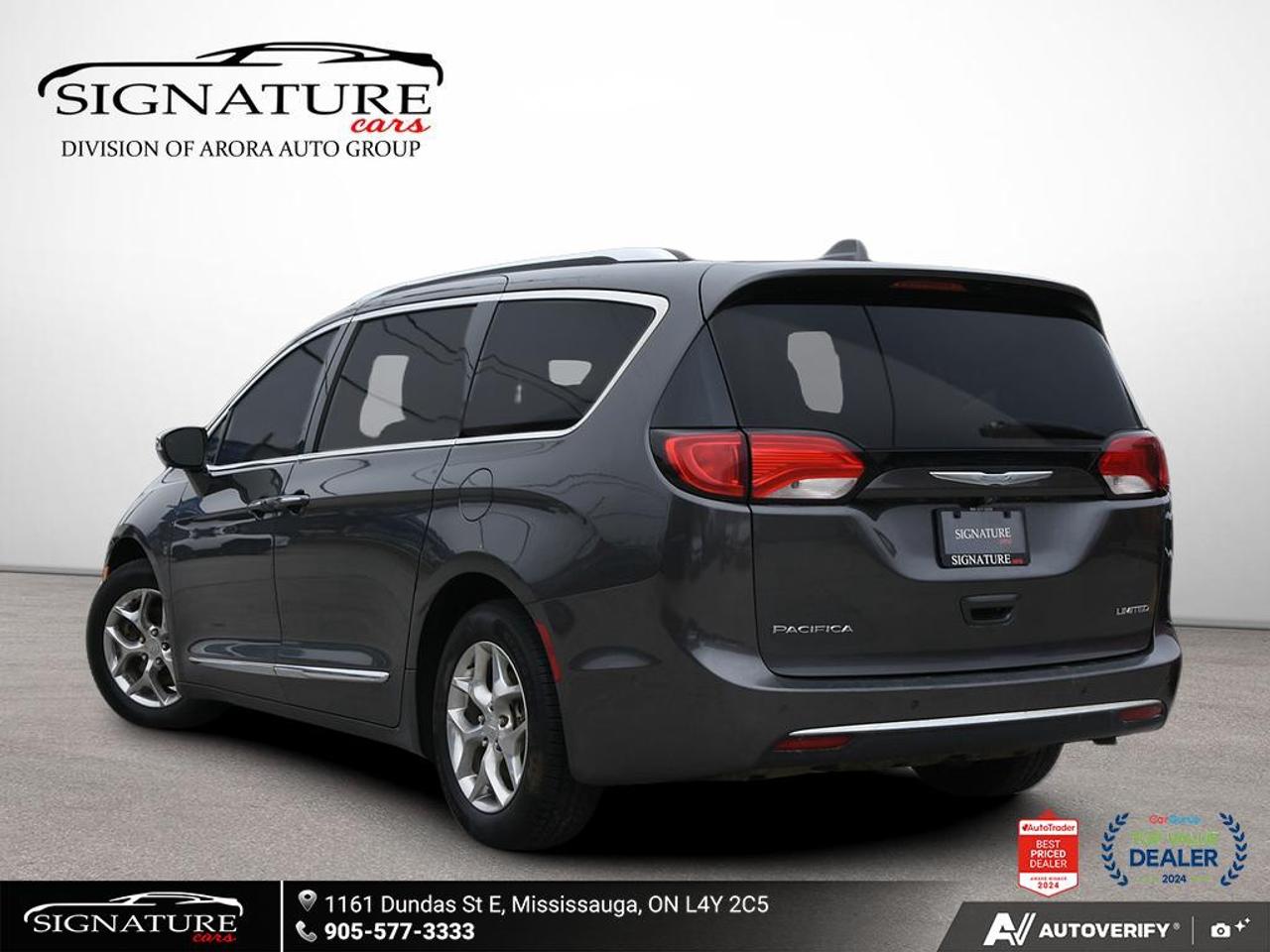 2017 Chrysler Pacifica Limited No Accident 360 Cam Leather Panoroof Photo3