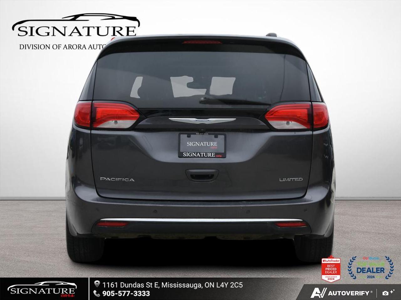 2017 Chrysler Pacifica Limited No Accident 360 Cam Leather Panoroof Photo