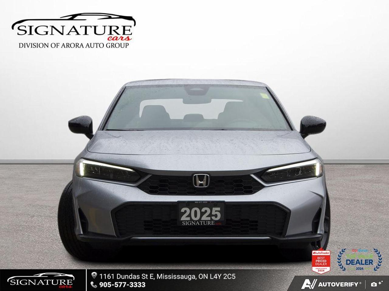 2025 Honda Civic Hybrid Sport No Accident Sunroof Carplay Photo