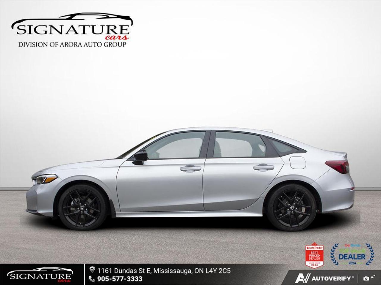 2025 Honda Civic Hybrid Sport No Accident Sunroof Carplay Photo