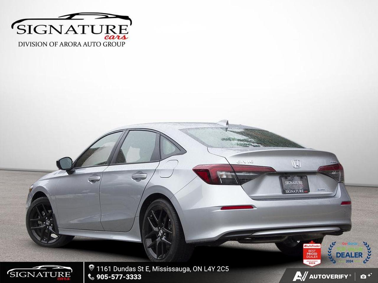 2025 Honda Civic Hybrid Sport No Accident Sunroof Carplay Photo3