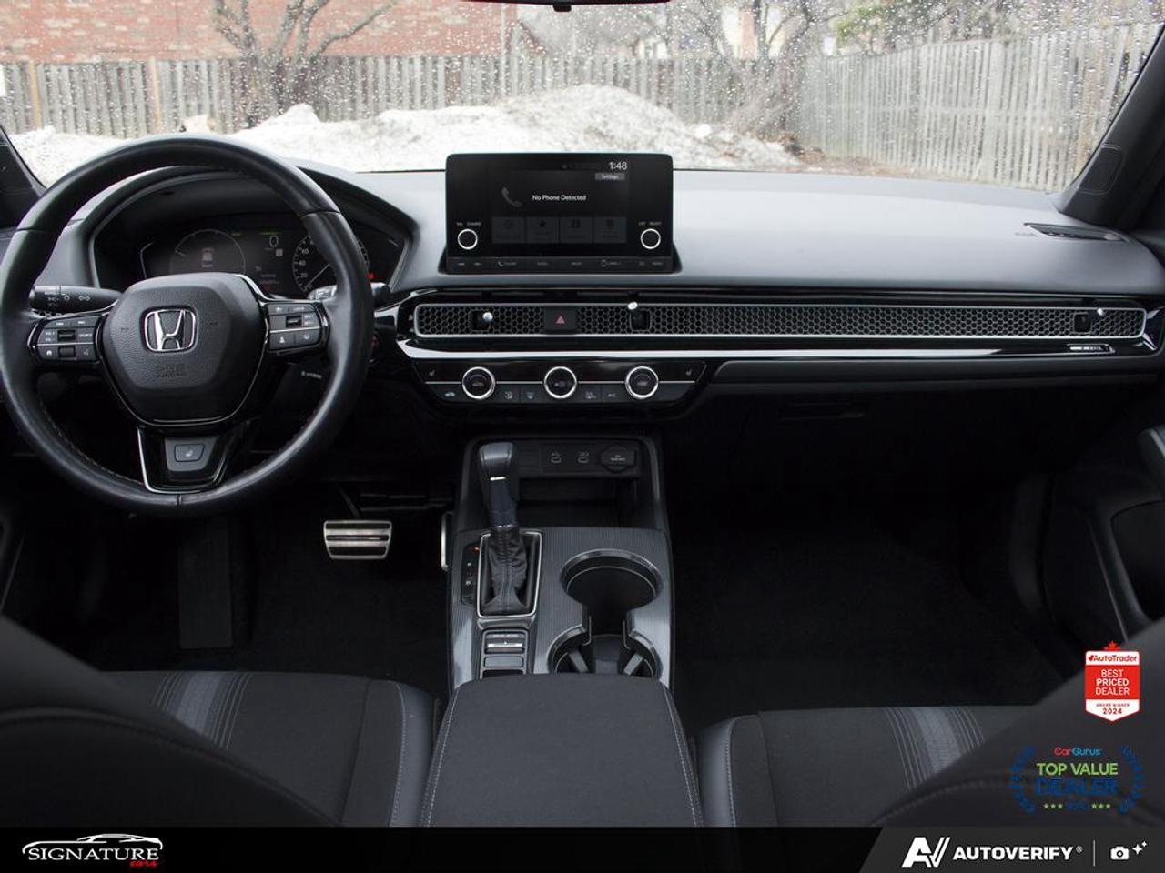 2025 Honda Civic Hybrid Sport No Accident Sunroof Carplay Photo