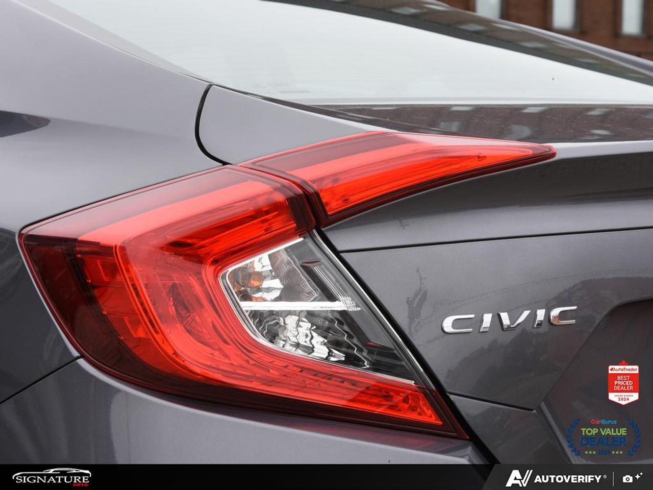 2021 Honda Civic EX No Accident Sunroof Carplay Photo