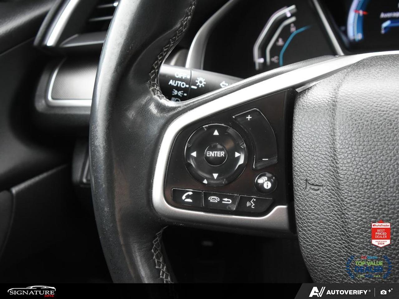 2021 Honda Civic EX No Accident Sunroof Carplay Photo