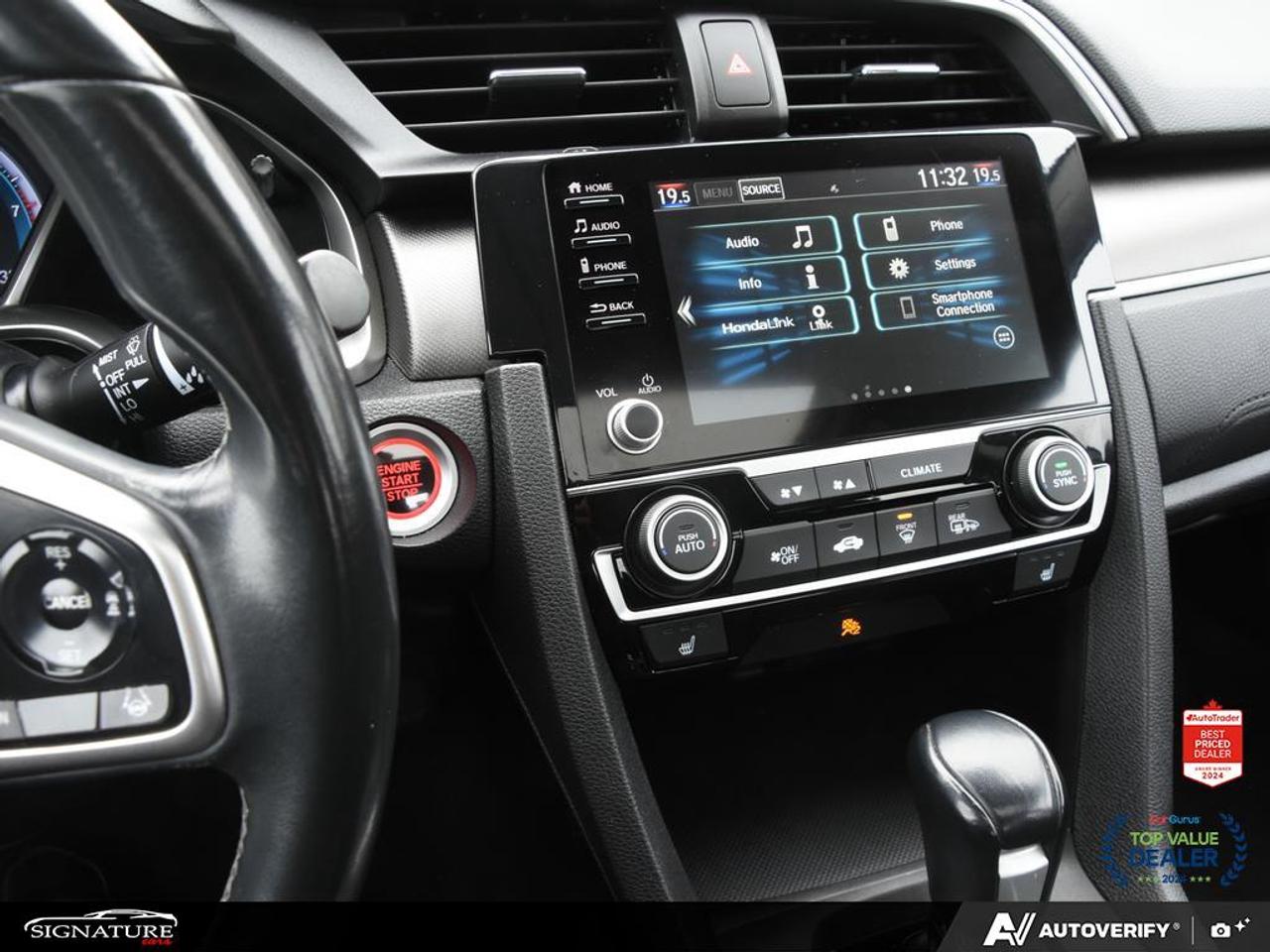 2021 Honda Civic EX No Accident Sunroof Carplay Photo