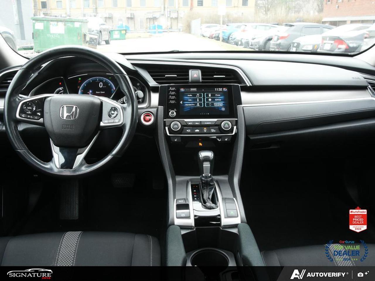 2021 Honda Civic EX No Accident Sunroof Carplay Photo