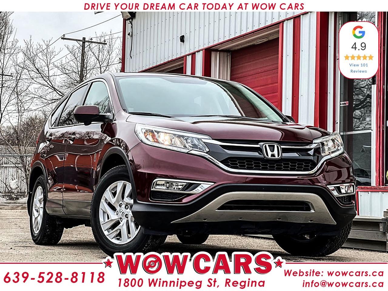 Used 2015 Honda CR-V EX - Low KMS! for sale in Regina, SK